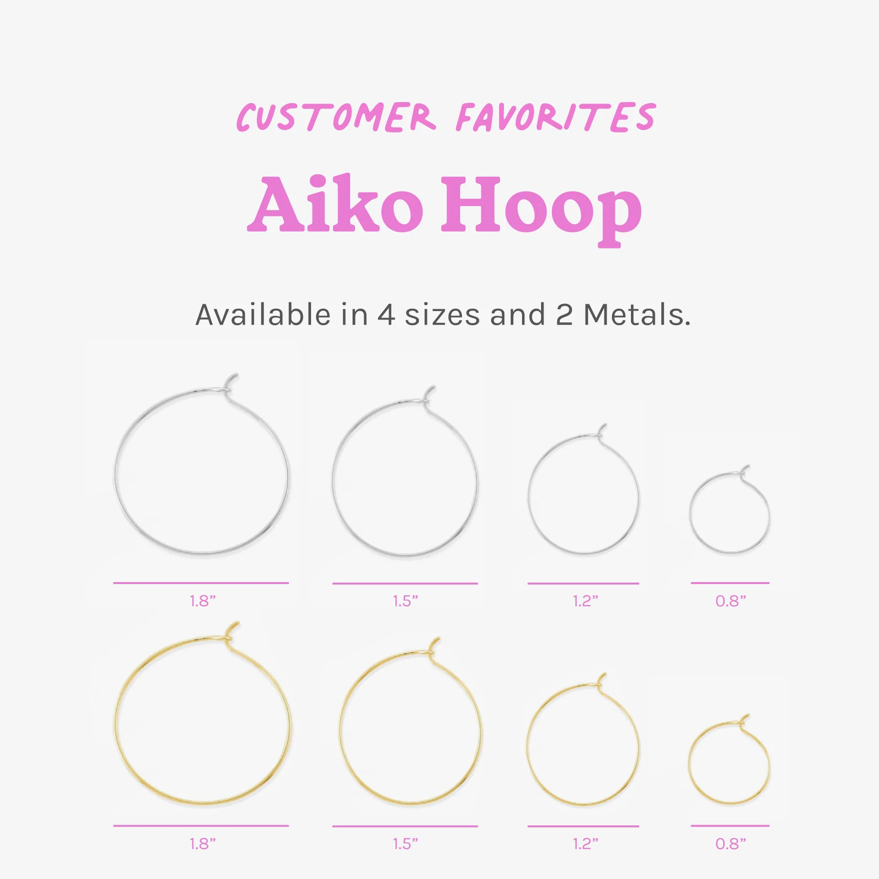 Aiko Hoop Earrings - Image 2