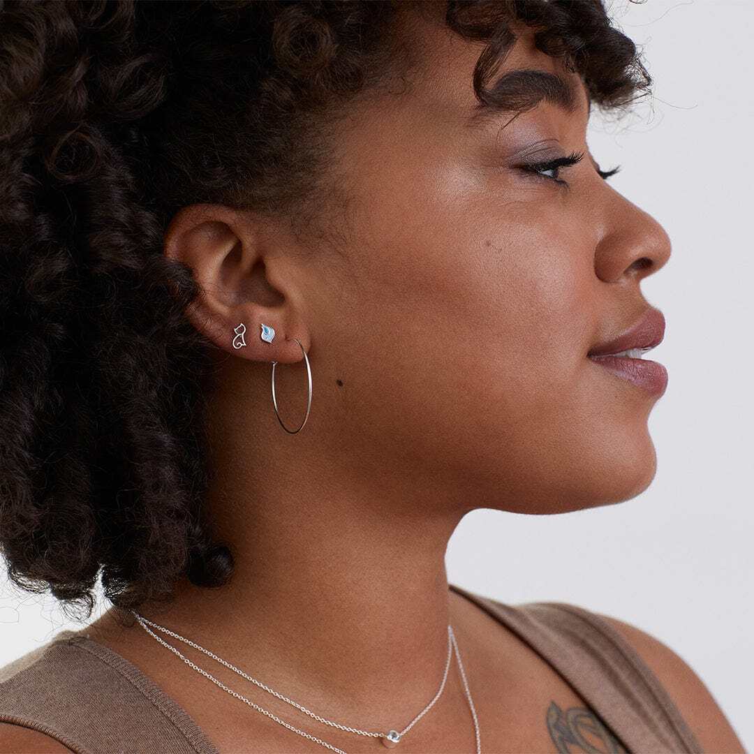 Aiko Hoop Earrings - Image 4