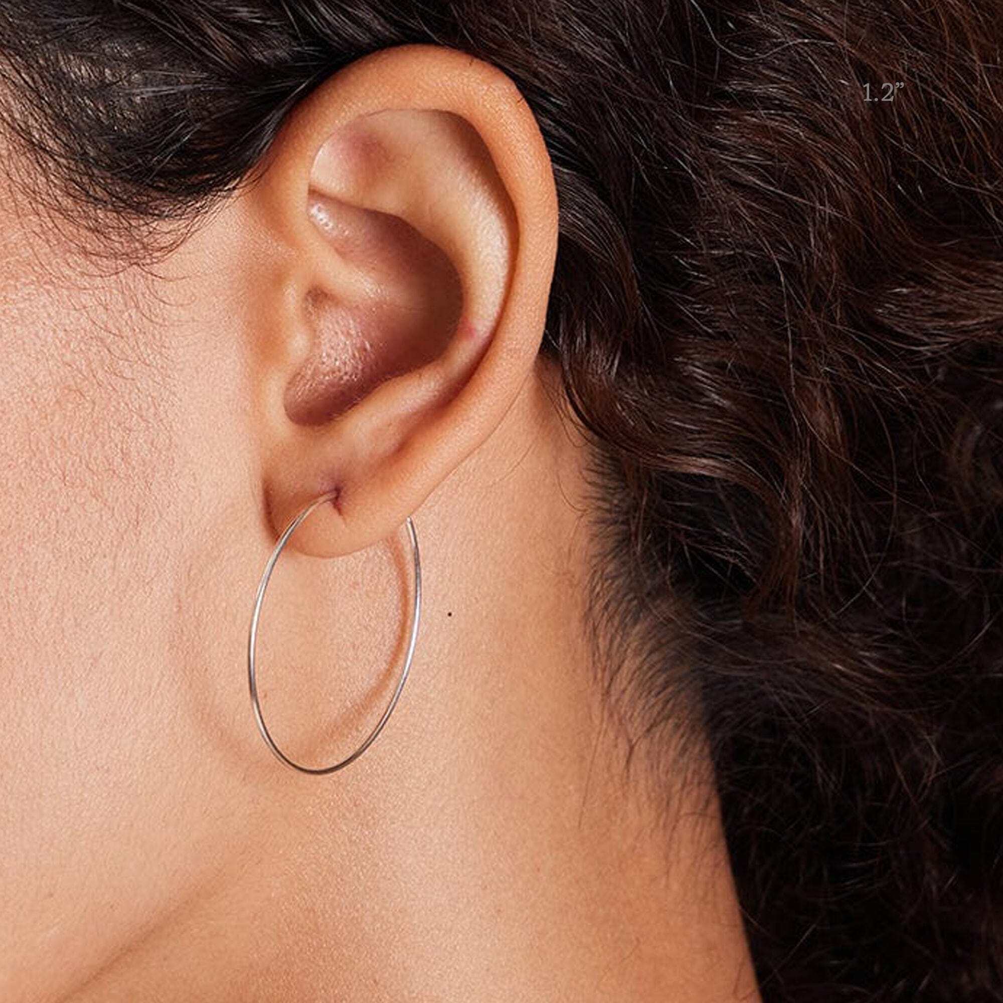 Aiko Hoop Earrings - Image 9