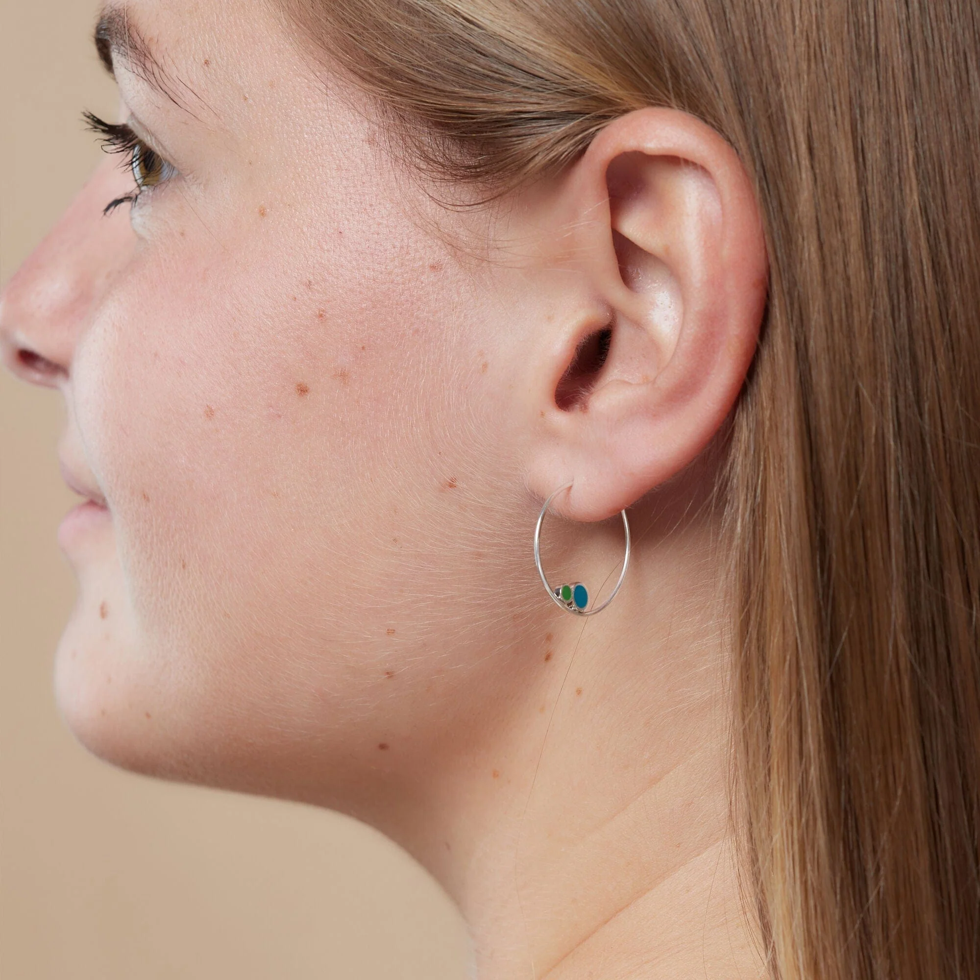 Aiko Hoops with Color Bubbles - Image 2