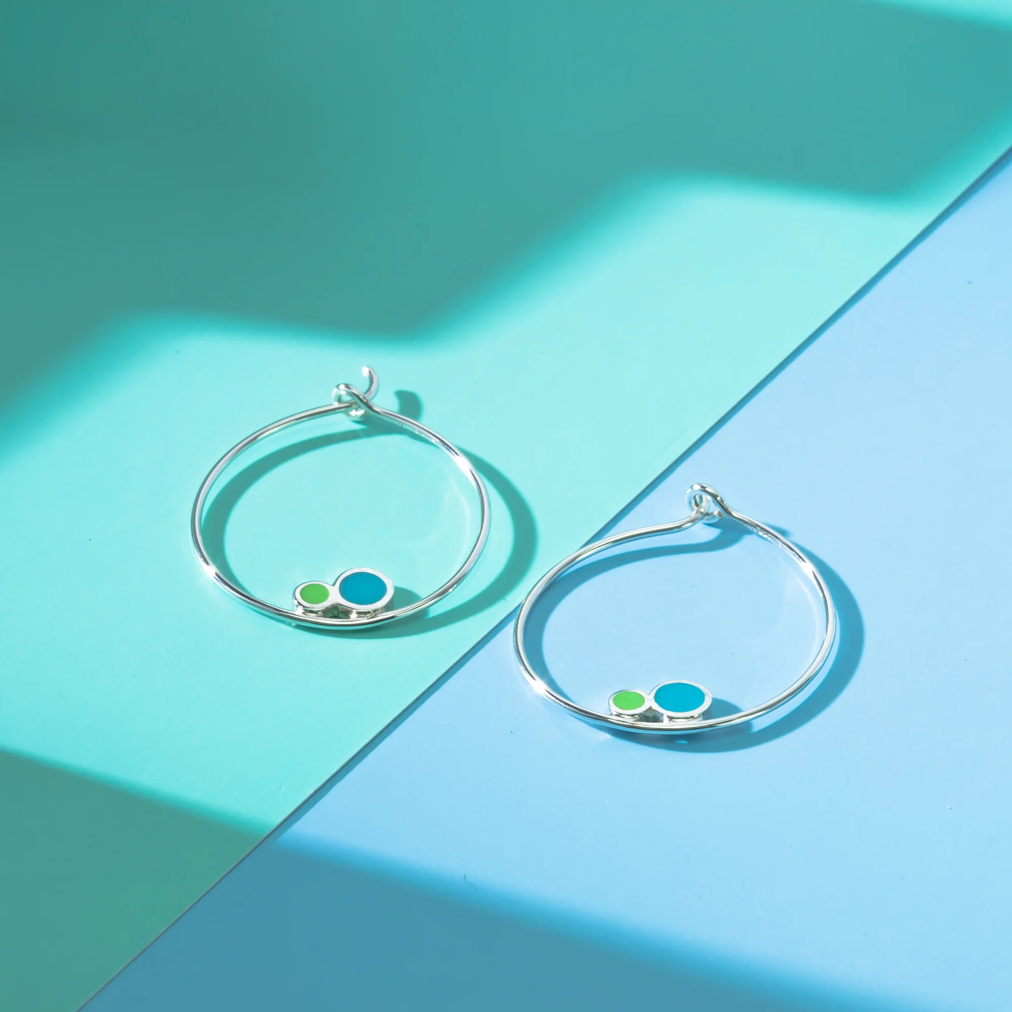 Aiko Hoops with Color Bubbles - Image 3