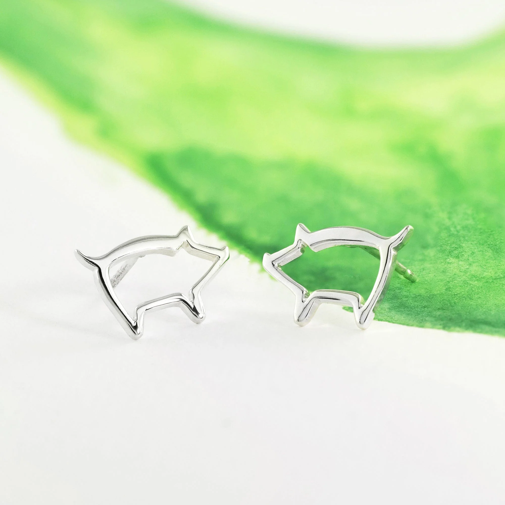 Animal Zodiac Stud Earrings - Image 10