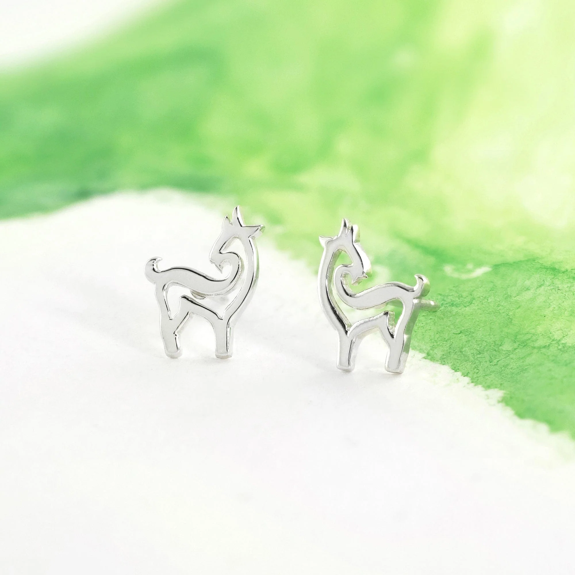 Animal Zodiac Stud Earrings - Image 12