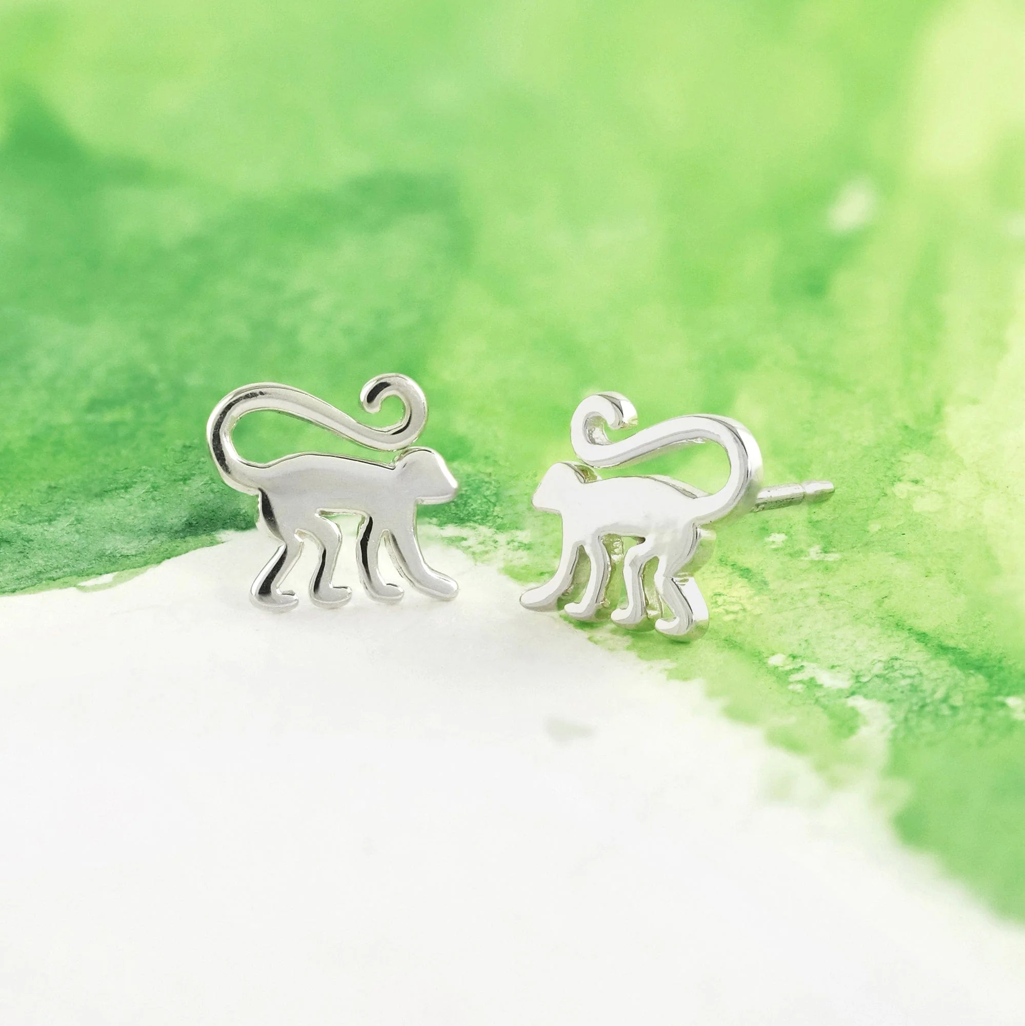 Animal Zodiac Stud Earrings - Image 15