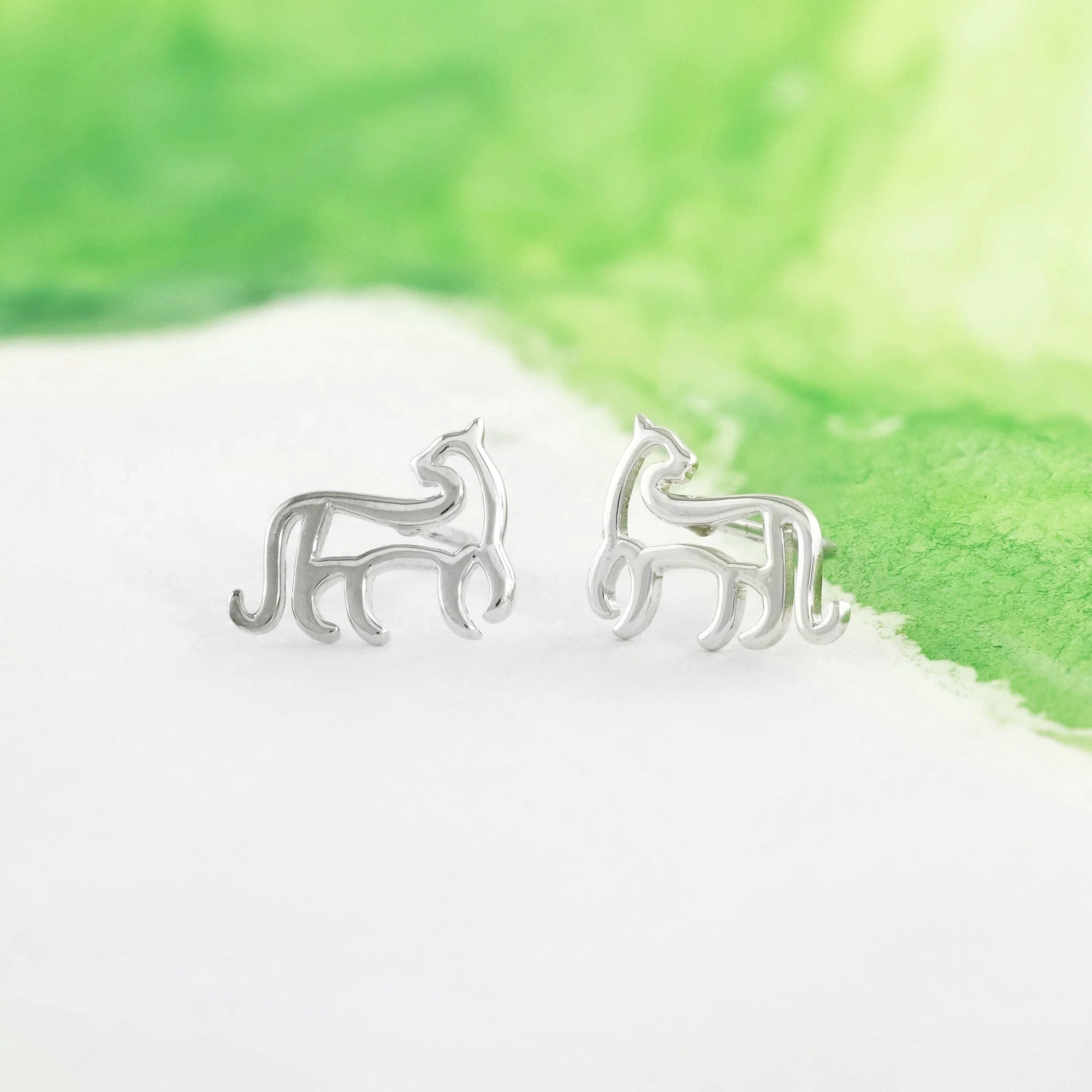 Animal Zodiac Stud Earrings - Image 19