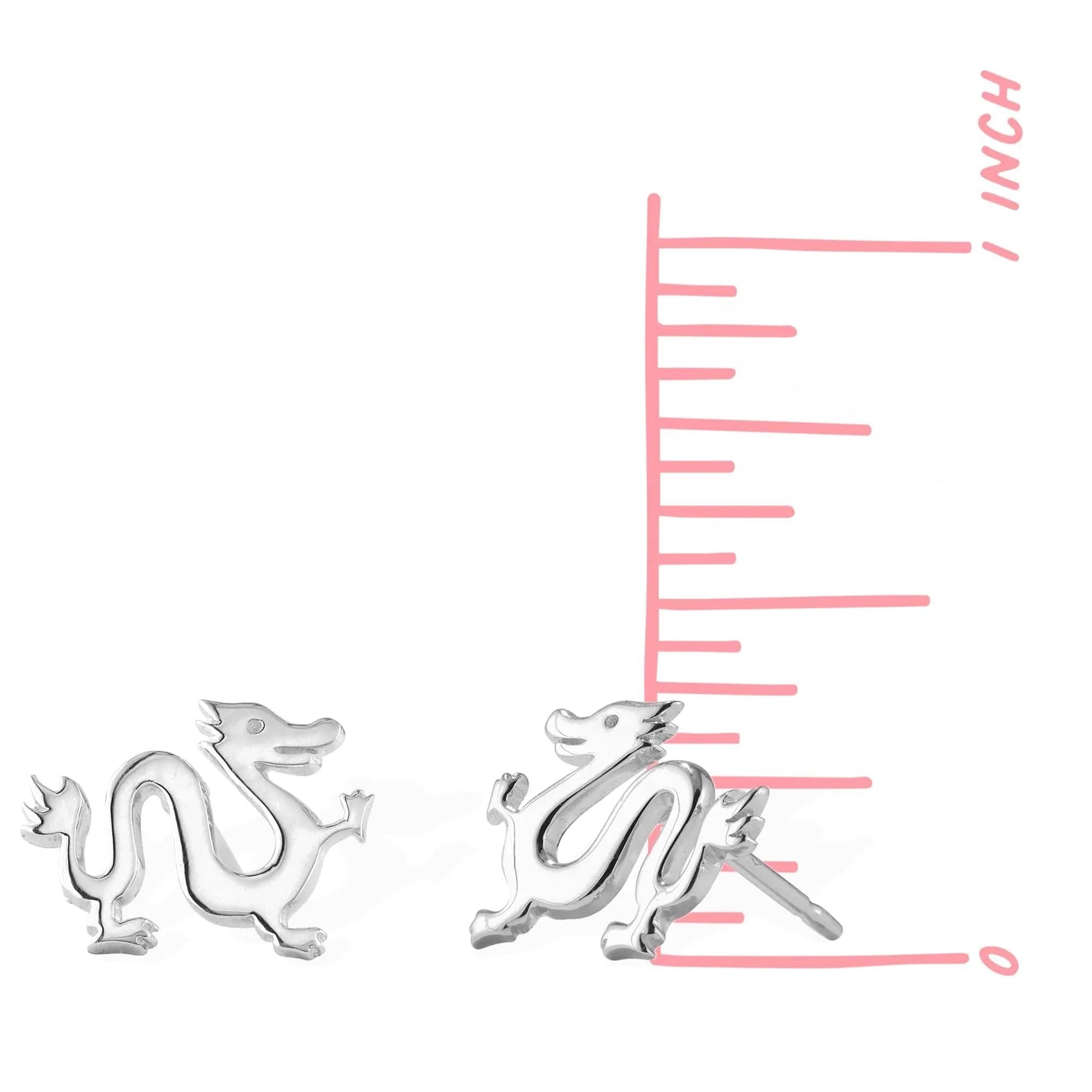 Animal Zodiac Stud Earrings - Image 28