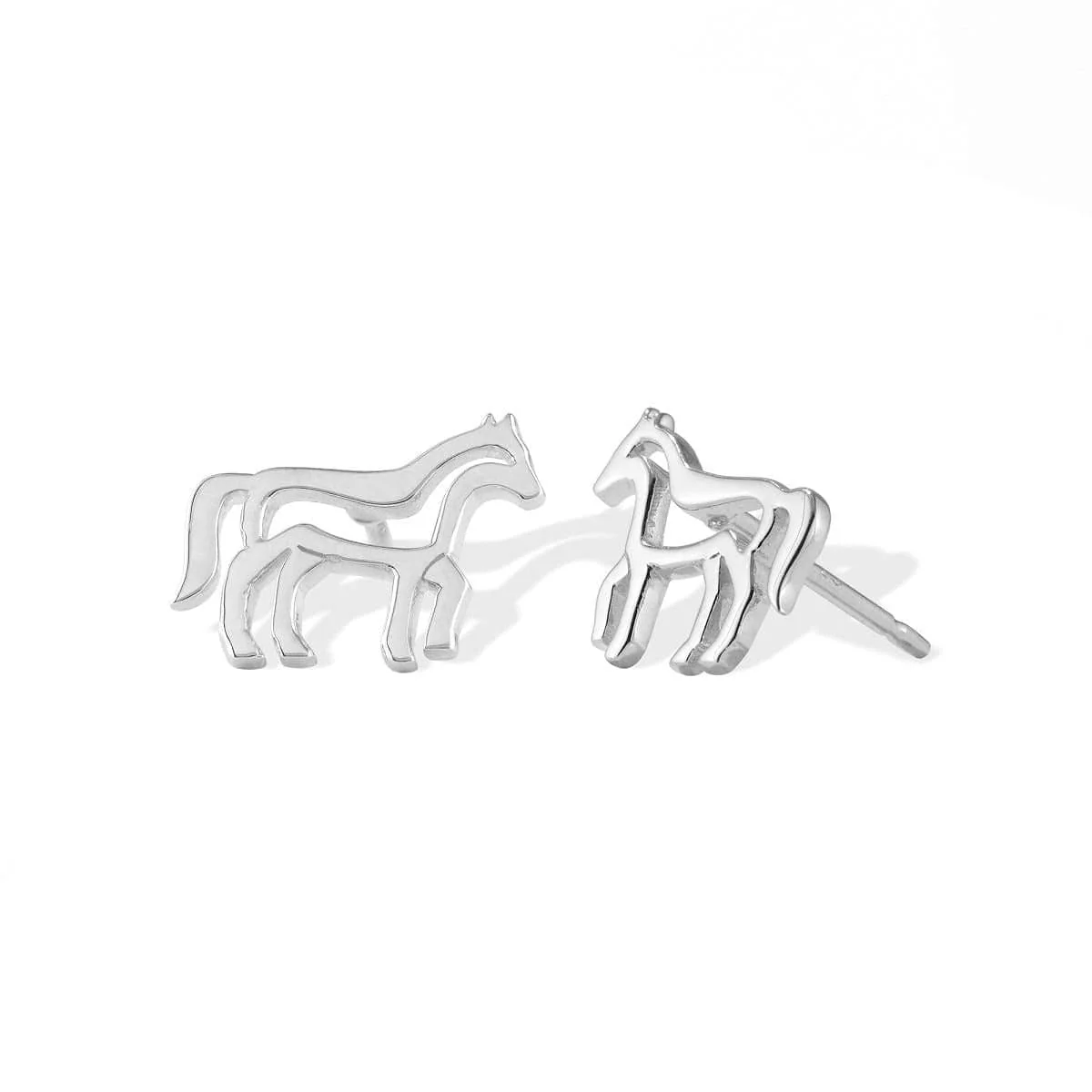 Animal Zodiac Stud Earrings - Image 5