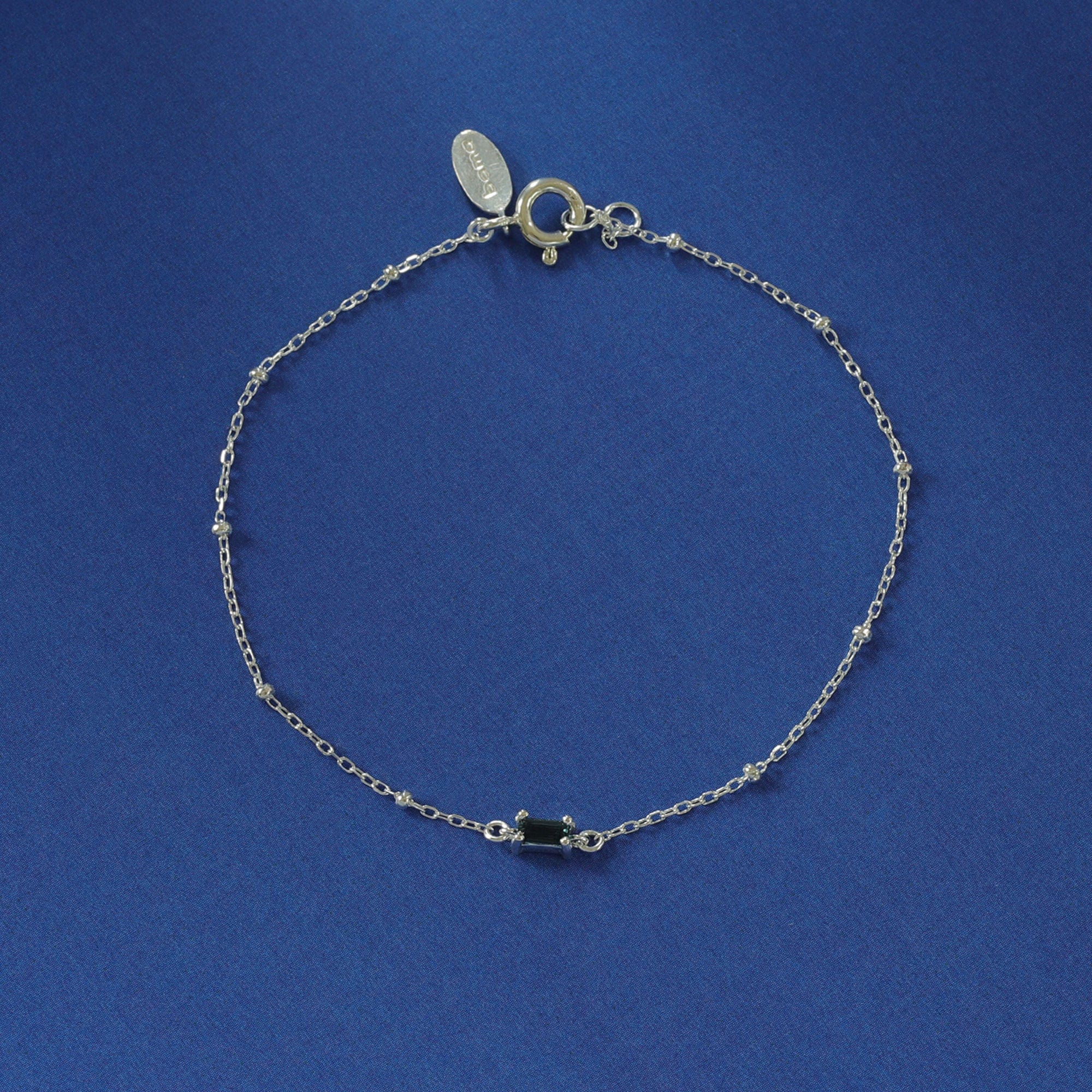 Aria Baguette Gemstone Bracelet - Image 3