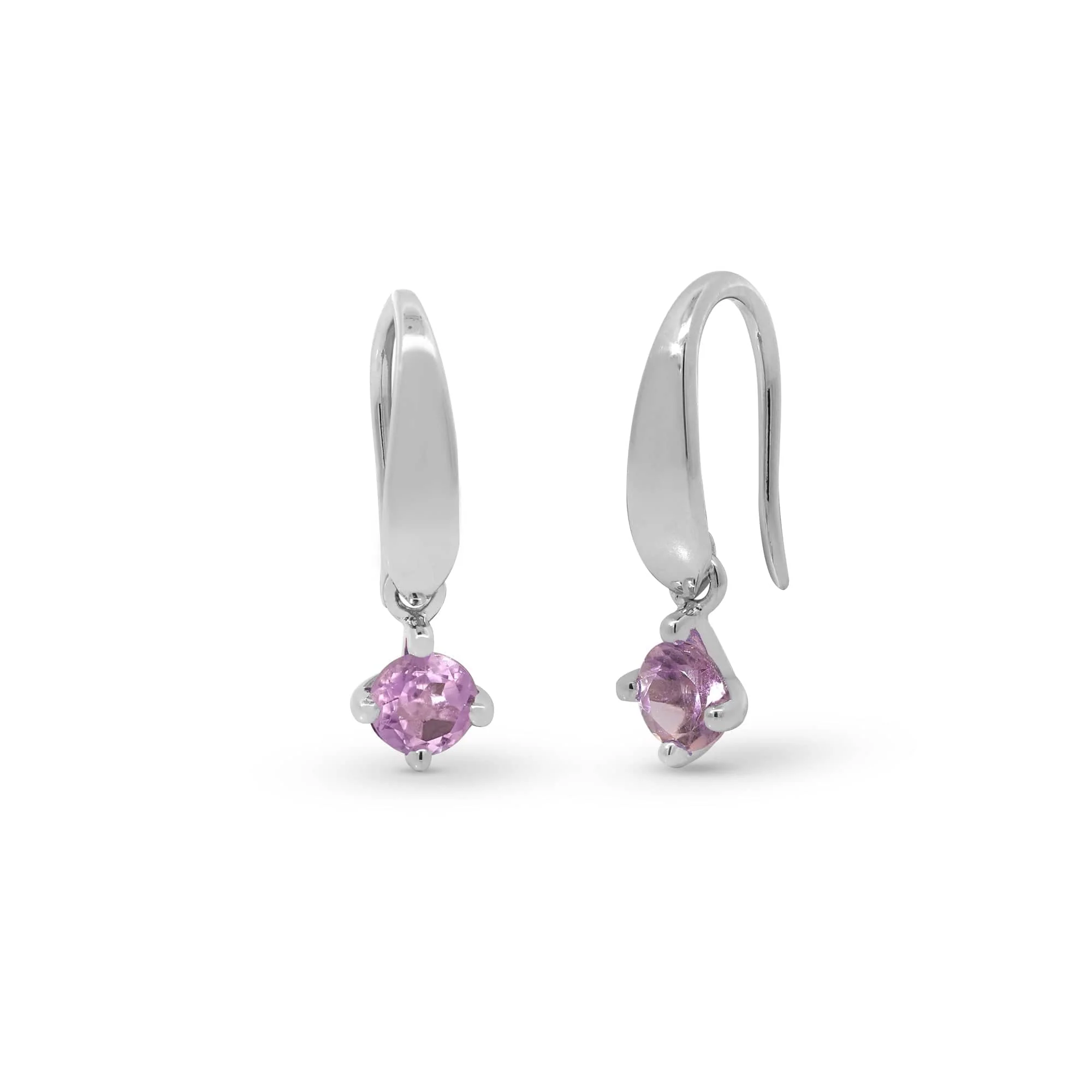 Aria Gemstone Open Drop Earring With Stone