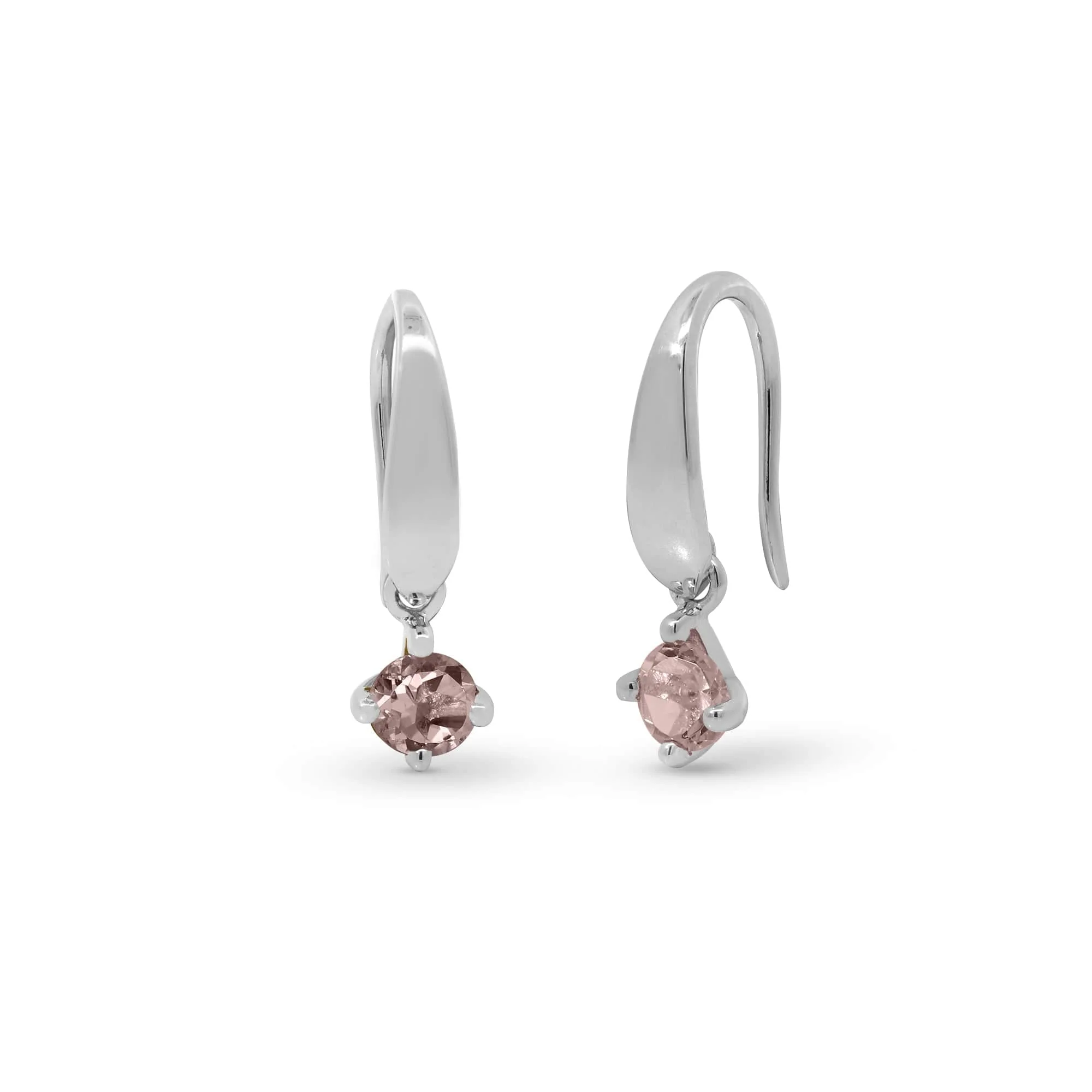 Aria Gemstone Open Drop Earring With Stone - Image 11
