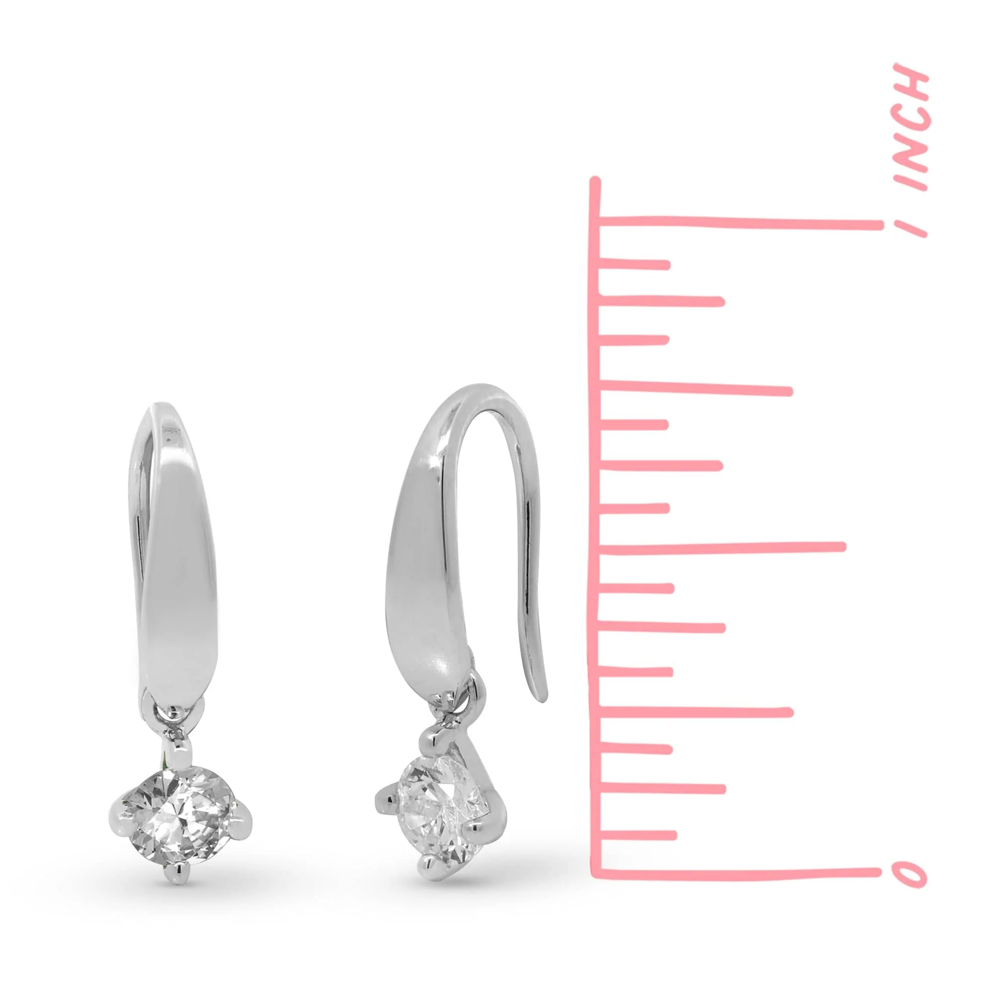 Aria Gemstone Open Drop Earring With Stone - Image 17