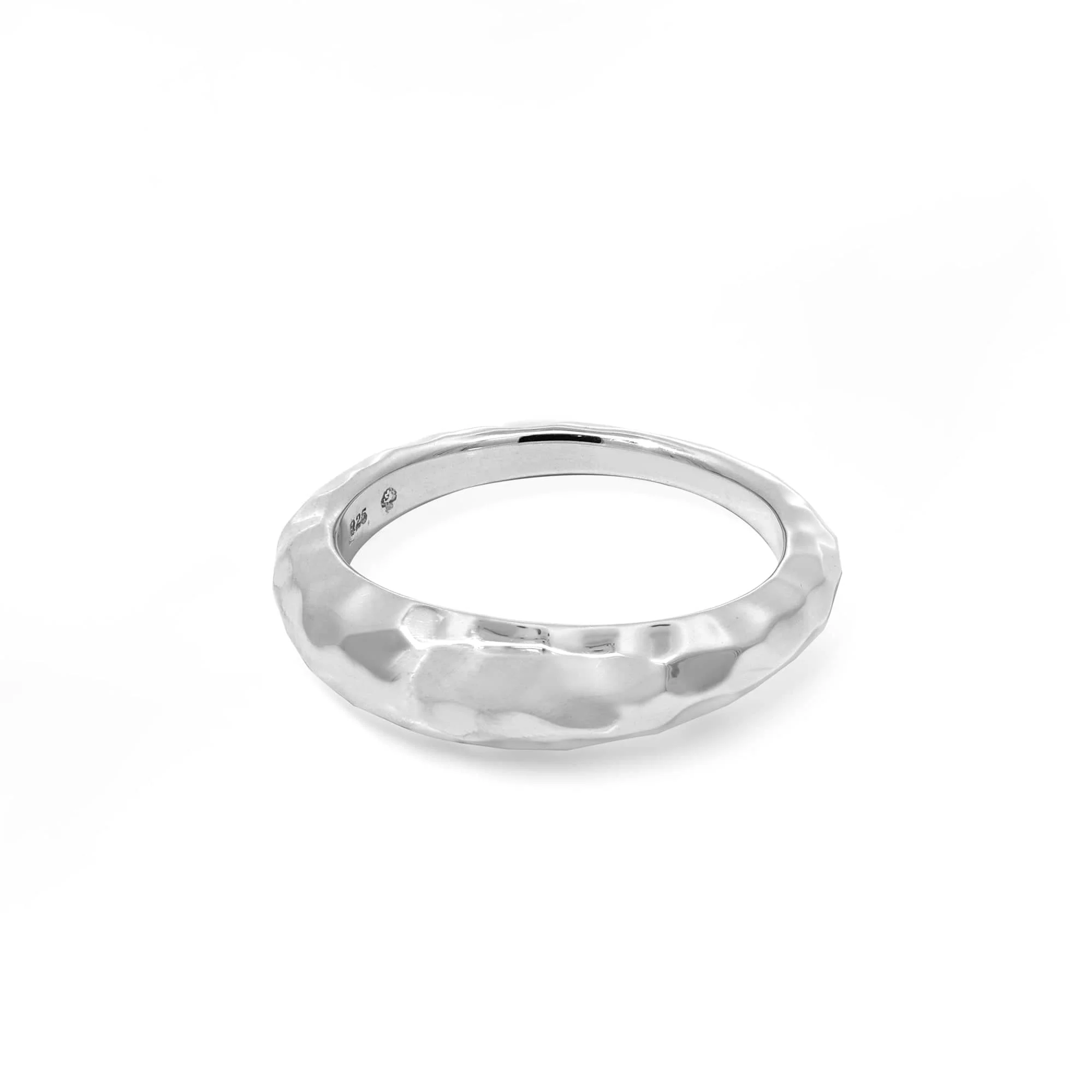 Ariana Organic Hammered Ring - Image 10