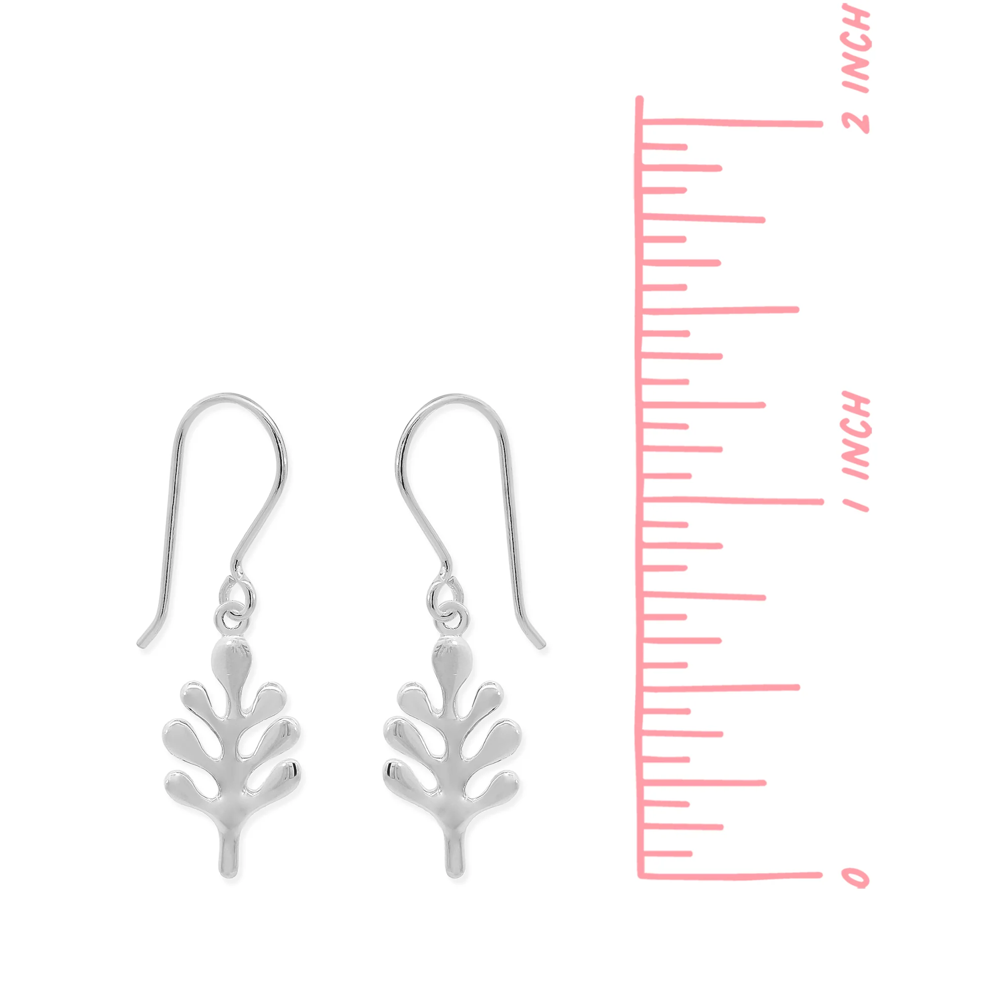 Autumn Tree Branch Dangle Earrings - Image 4