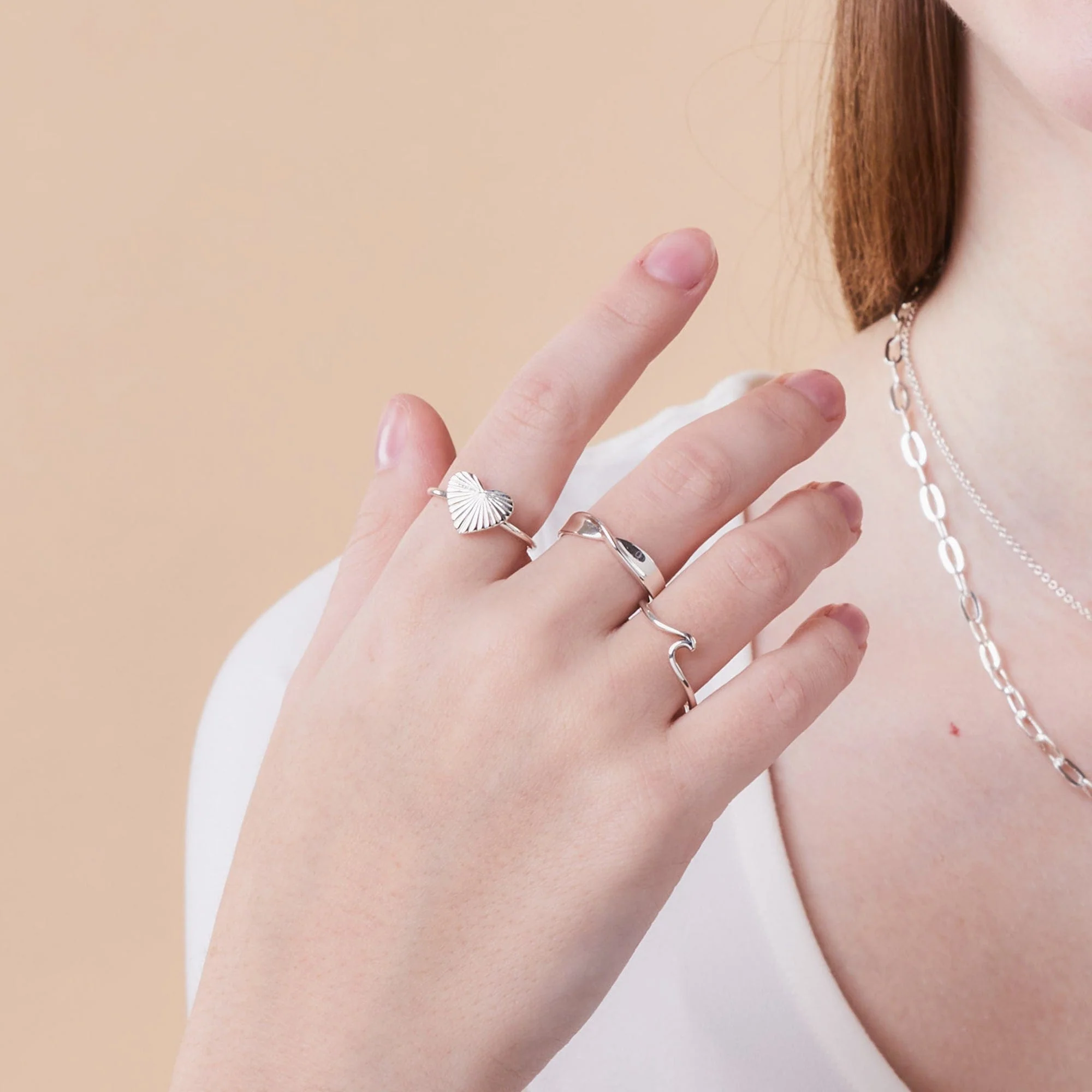Ava Heart Ring - Image 3