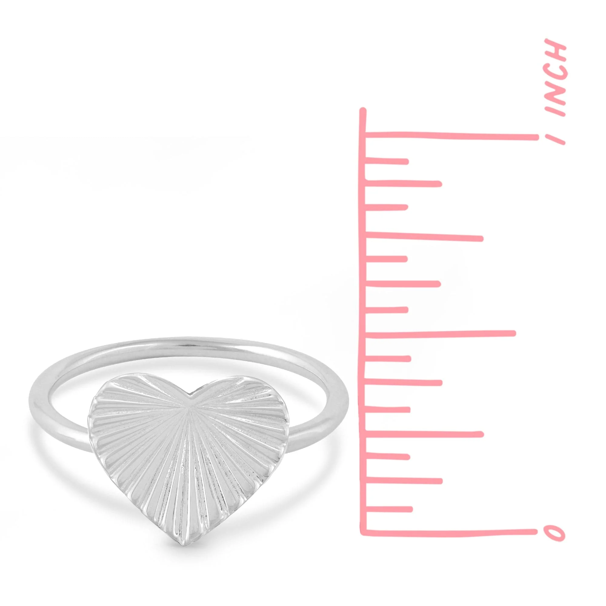 Ava Heart Ring - Image 4