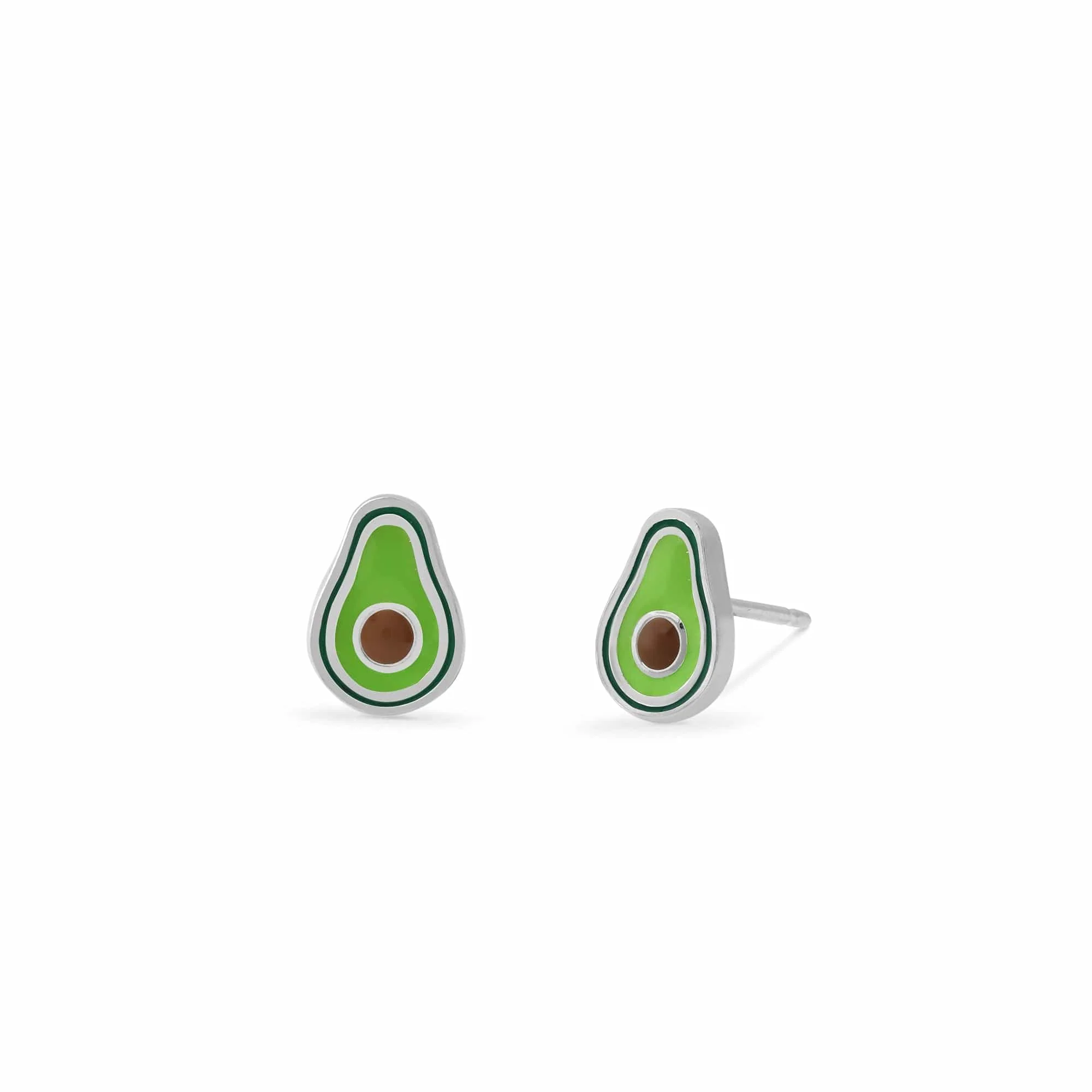 Avocado Stud Earrings
