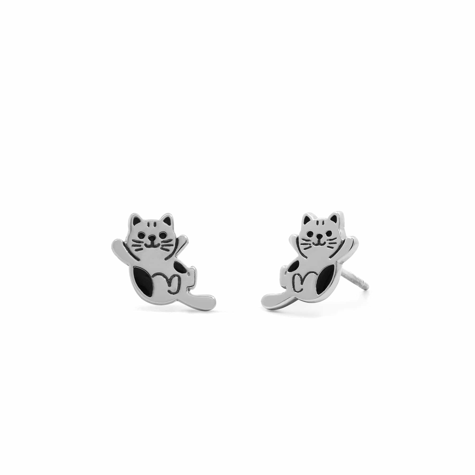 Baby Kitten Earring Studs