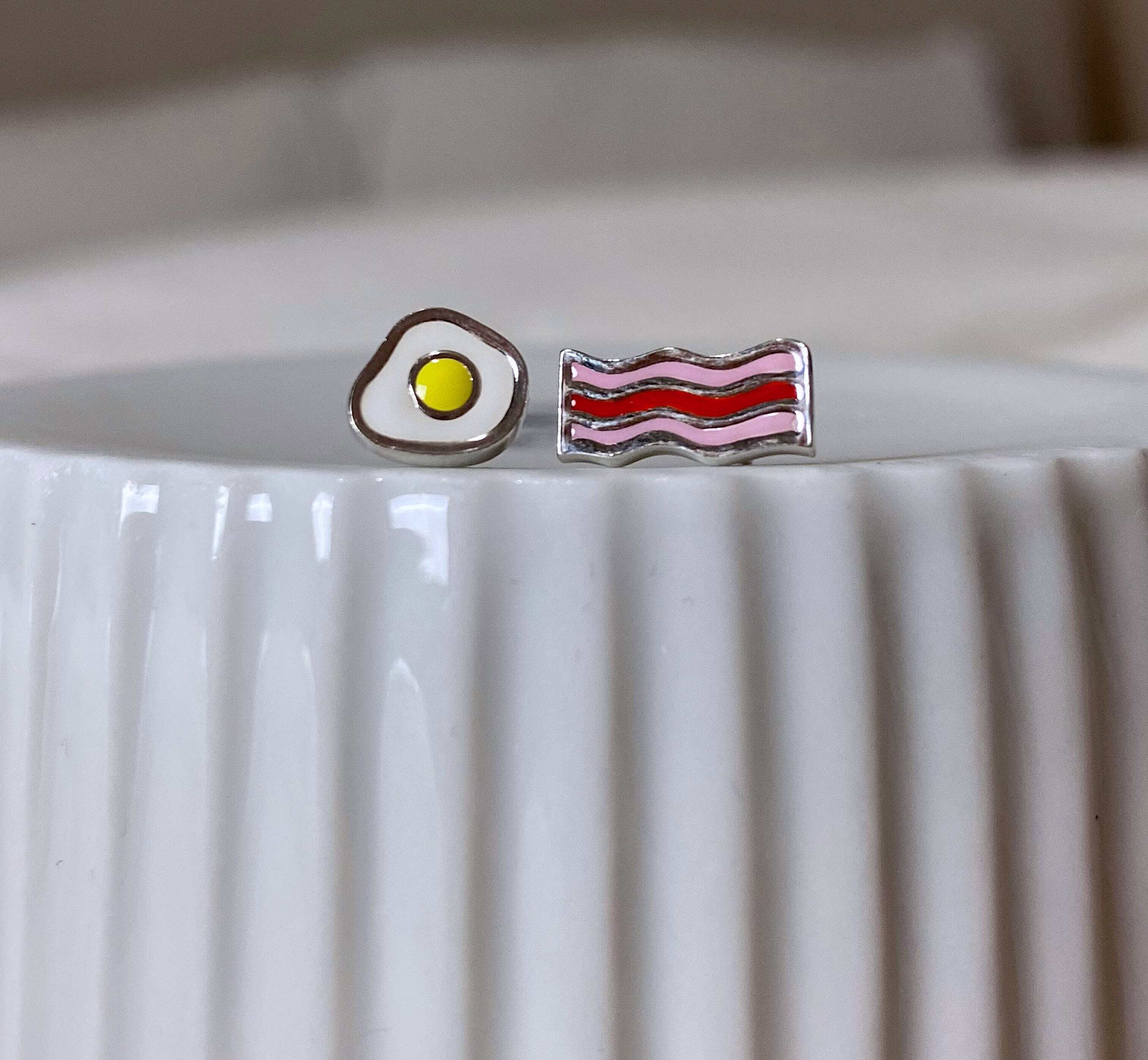 Bacon and Egg Studs - Image 4