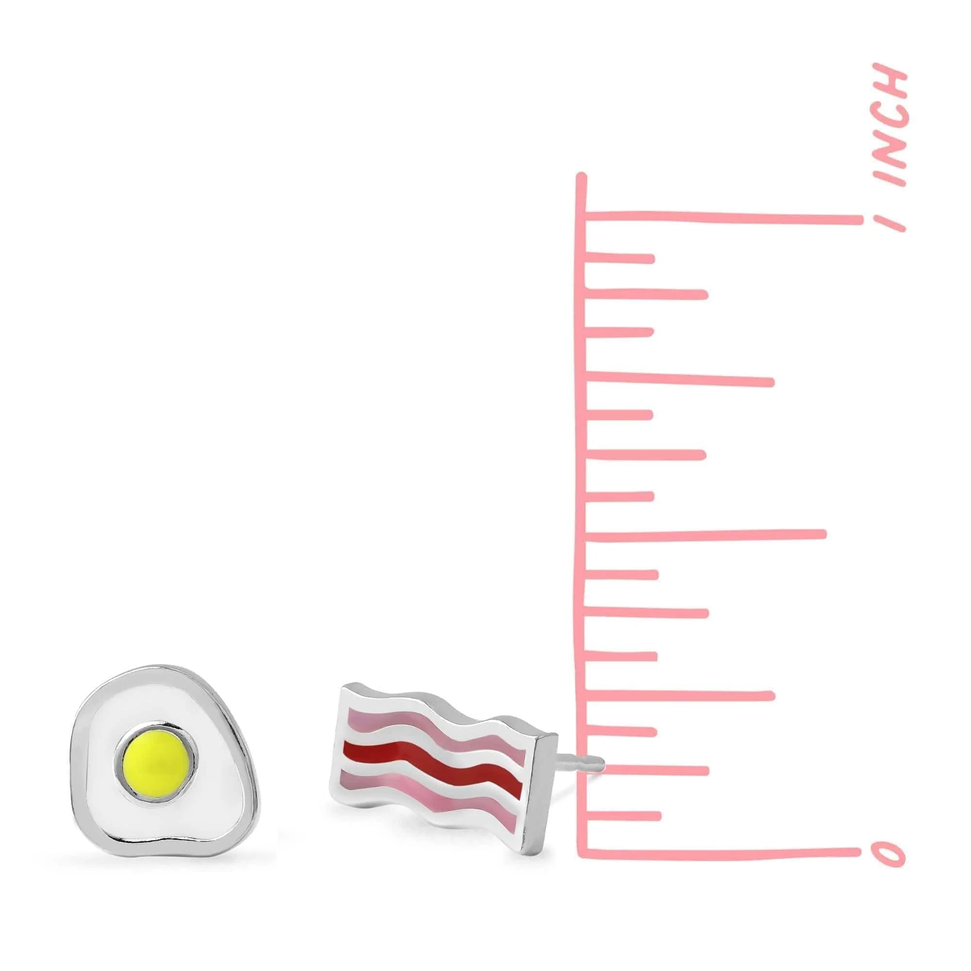 Bacon and Egg Studs - Image 5