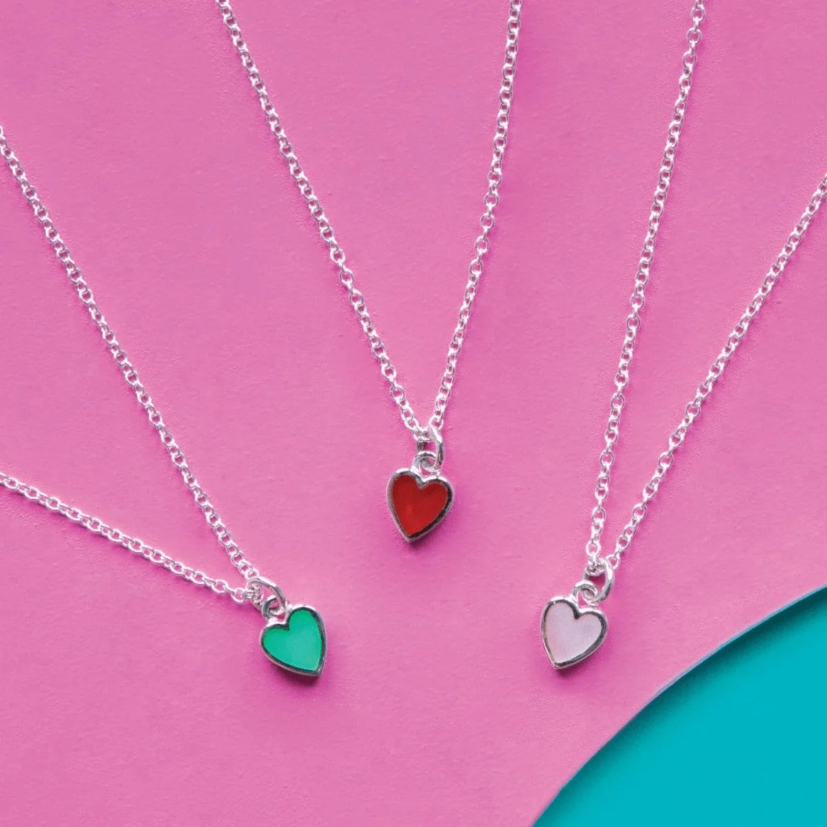 Belle Heart Necklace with Stone - Image 10
