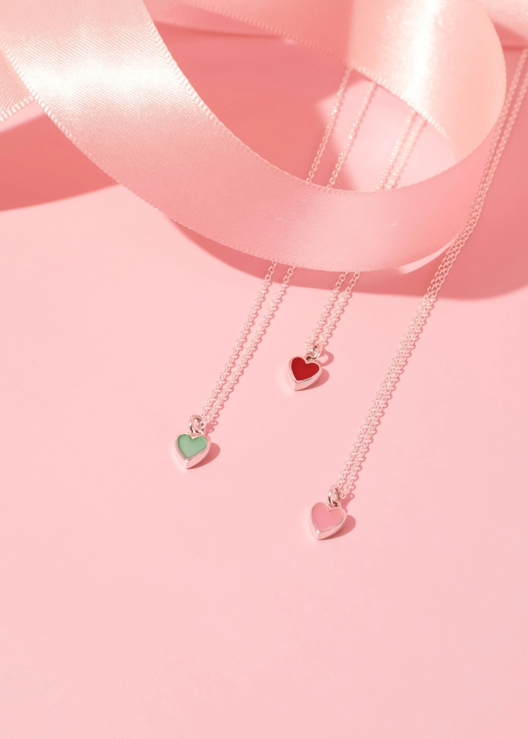 Belle Heart Necklace with Stone - Image 11