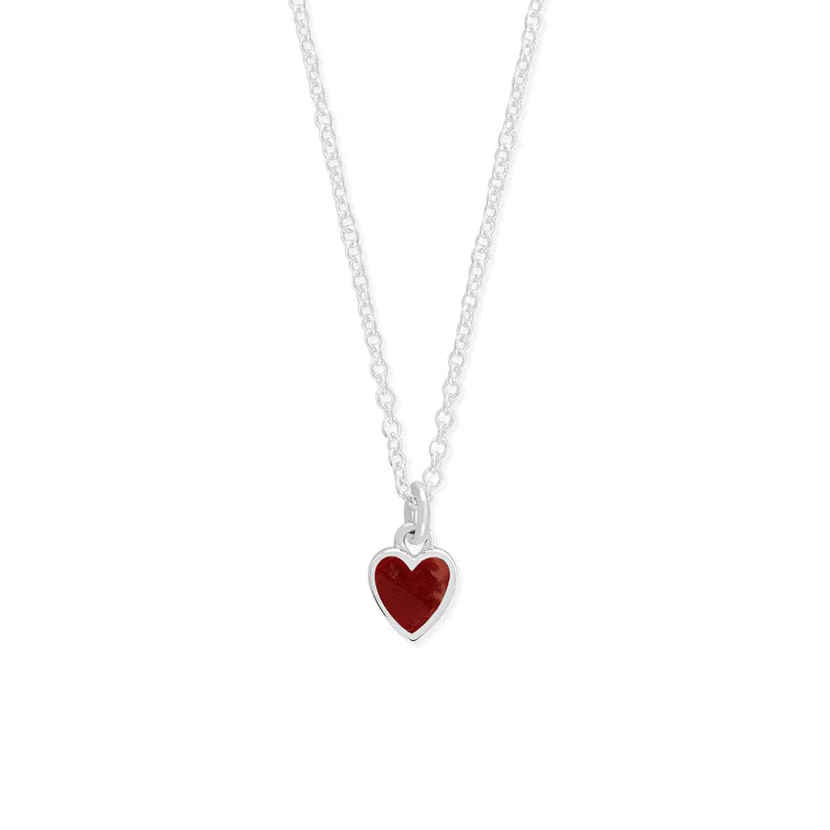 Belle Heart Necklace with Stone - Image 3