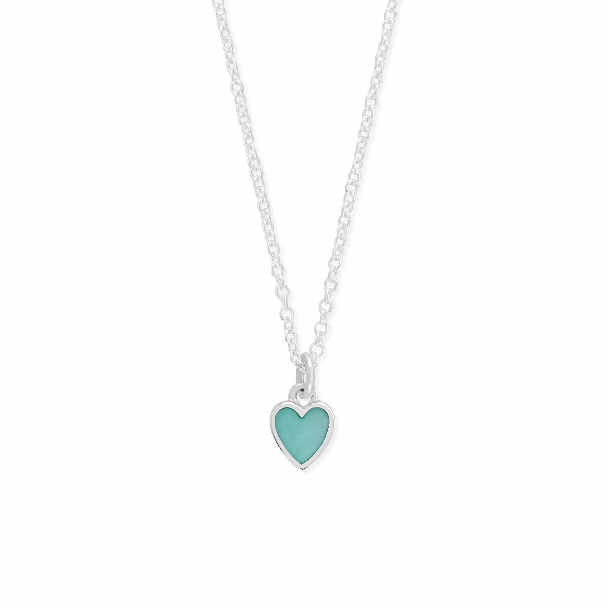 Belle Heart Necklace with Stone - Image 5