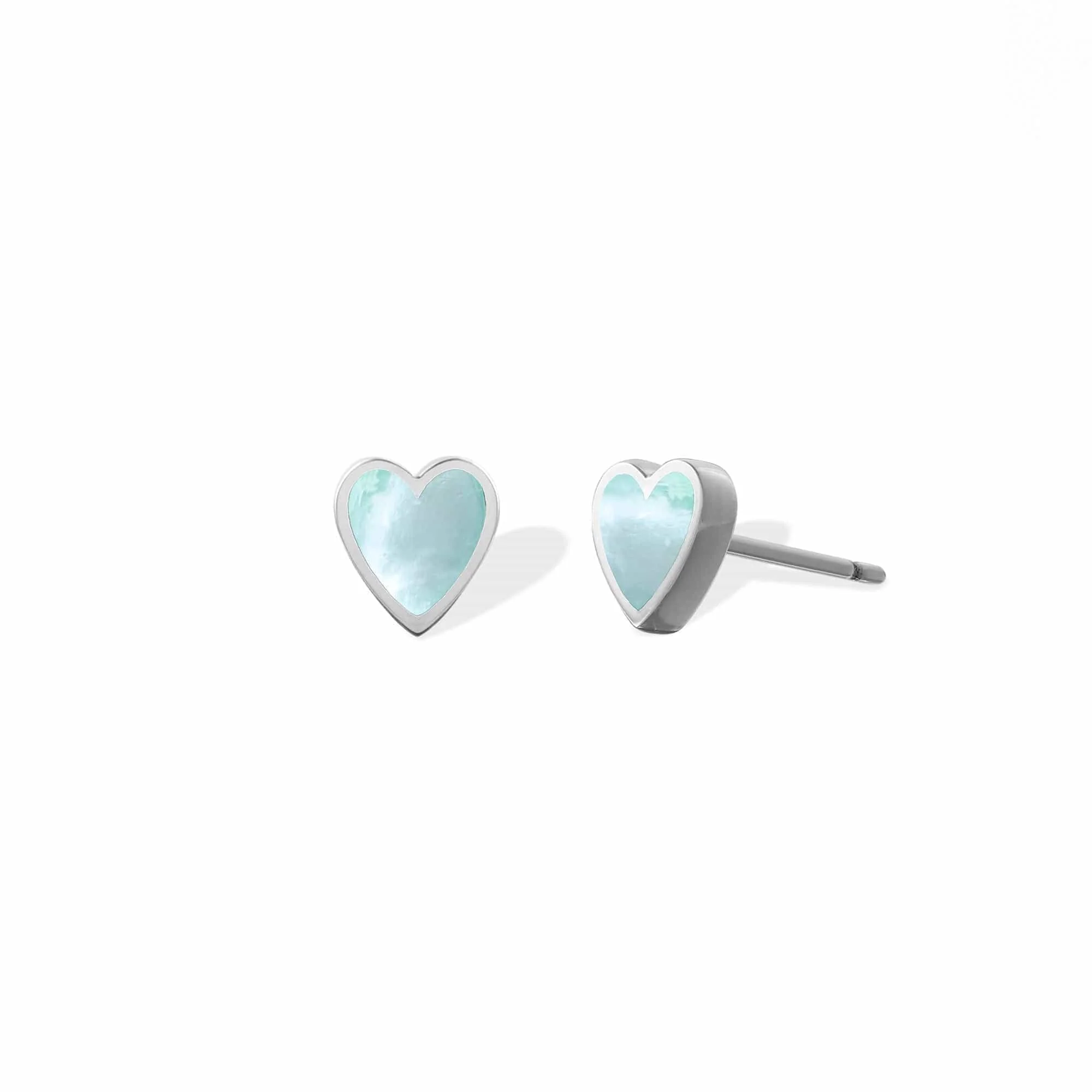 Belle Heart Studs Stone - Image 4