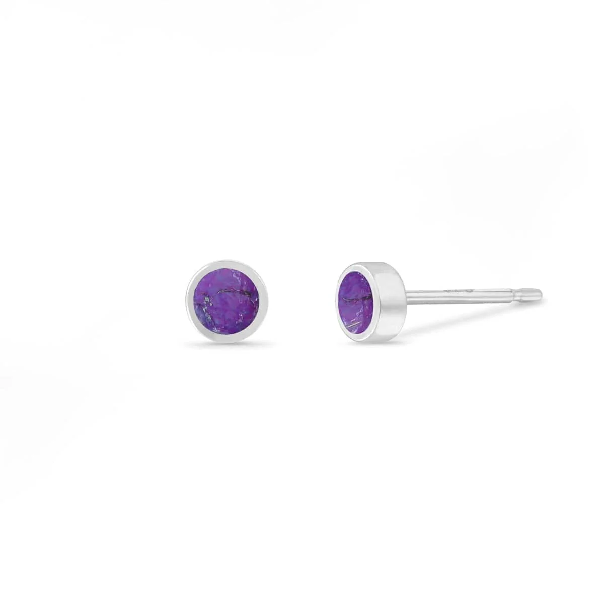 Belle Mini Studs with Stone - Image 15