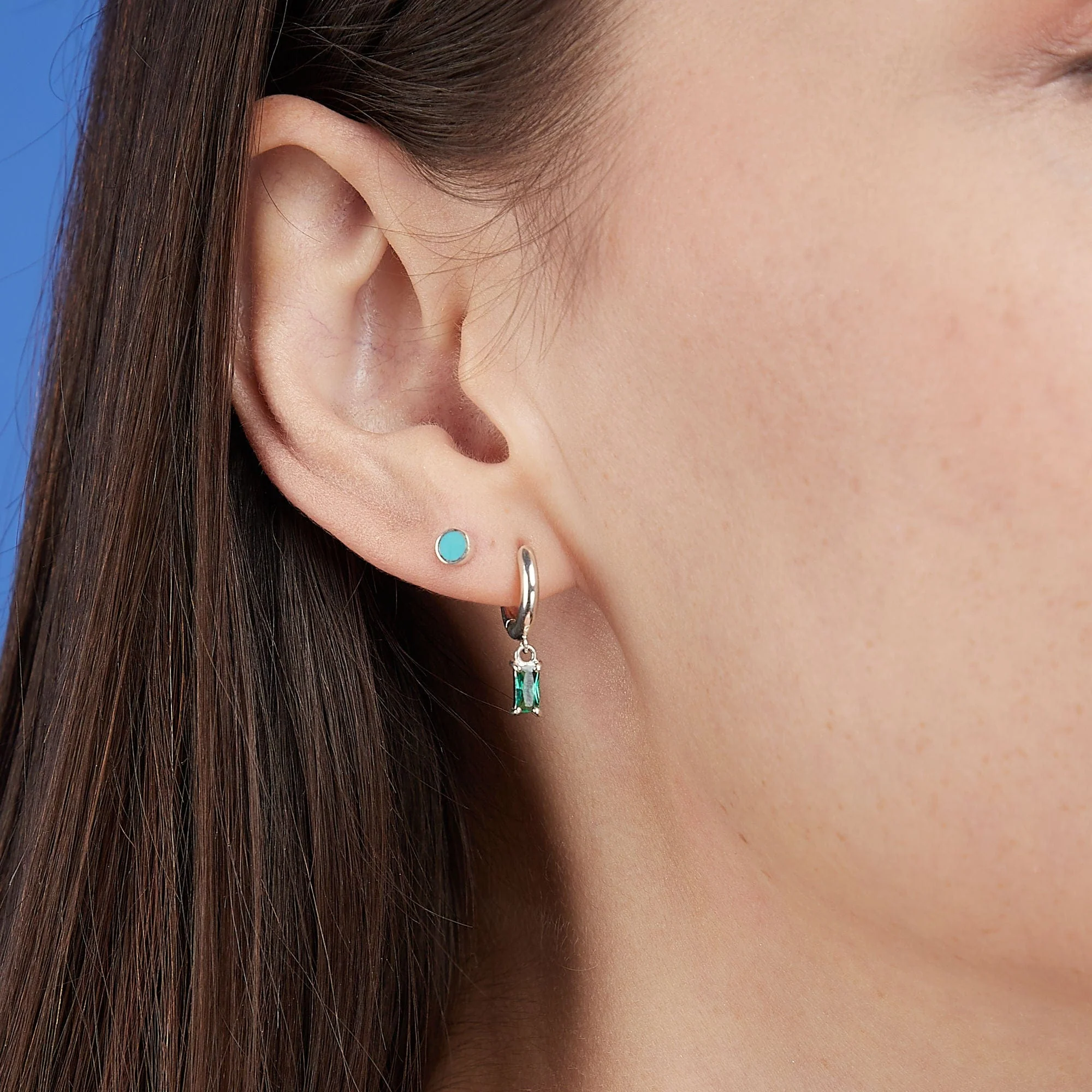 Belle Mini Studs with Stone - Image 20