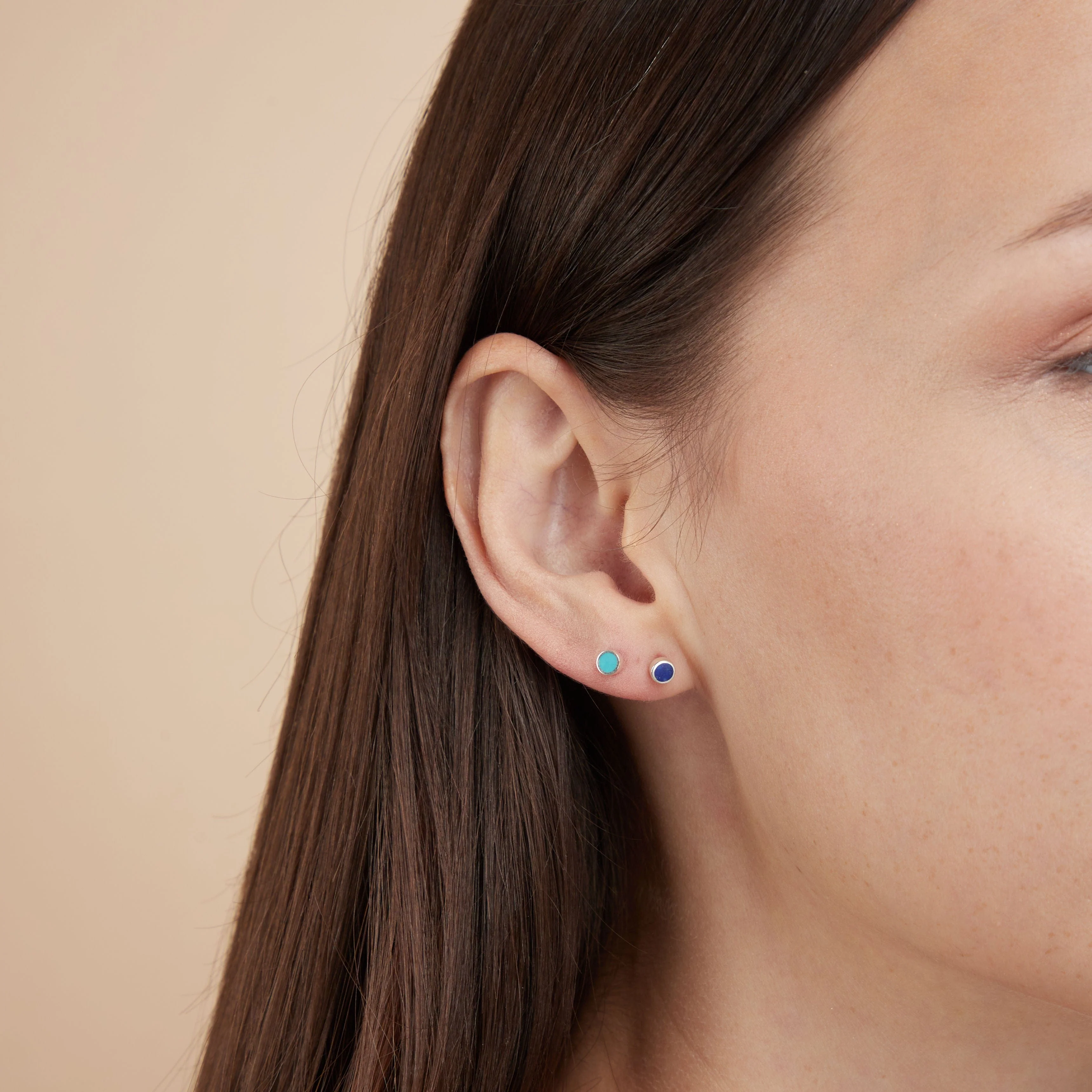 Belle Mini Studs with Stone - Image 24