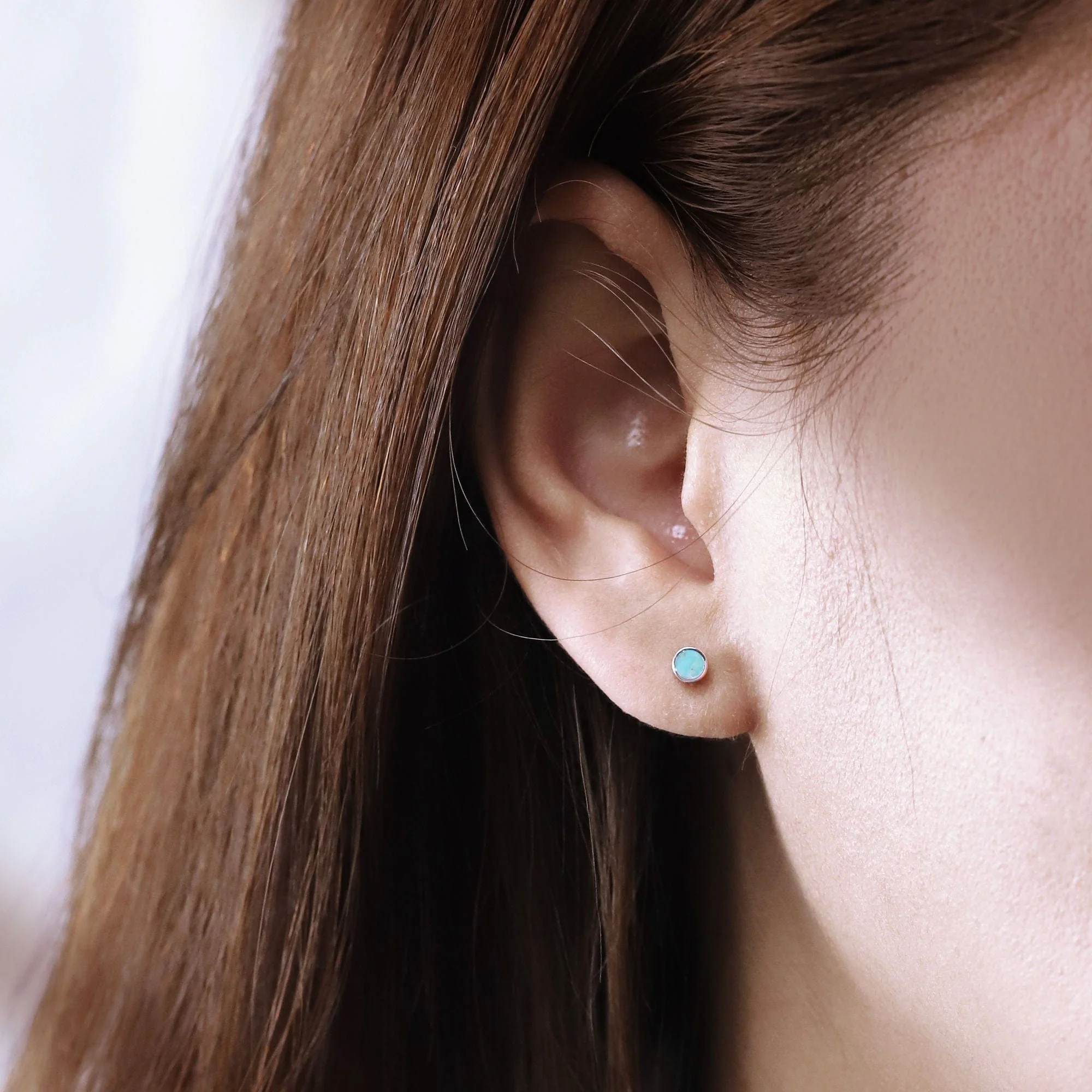 Belle Mini Studs with Stone - Image 27