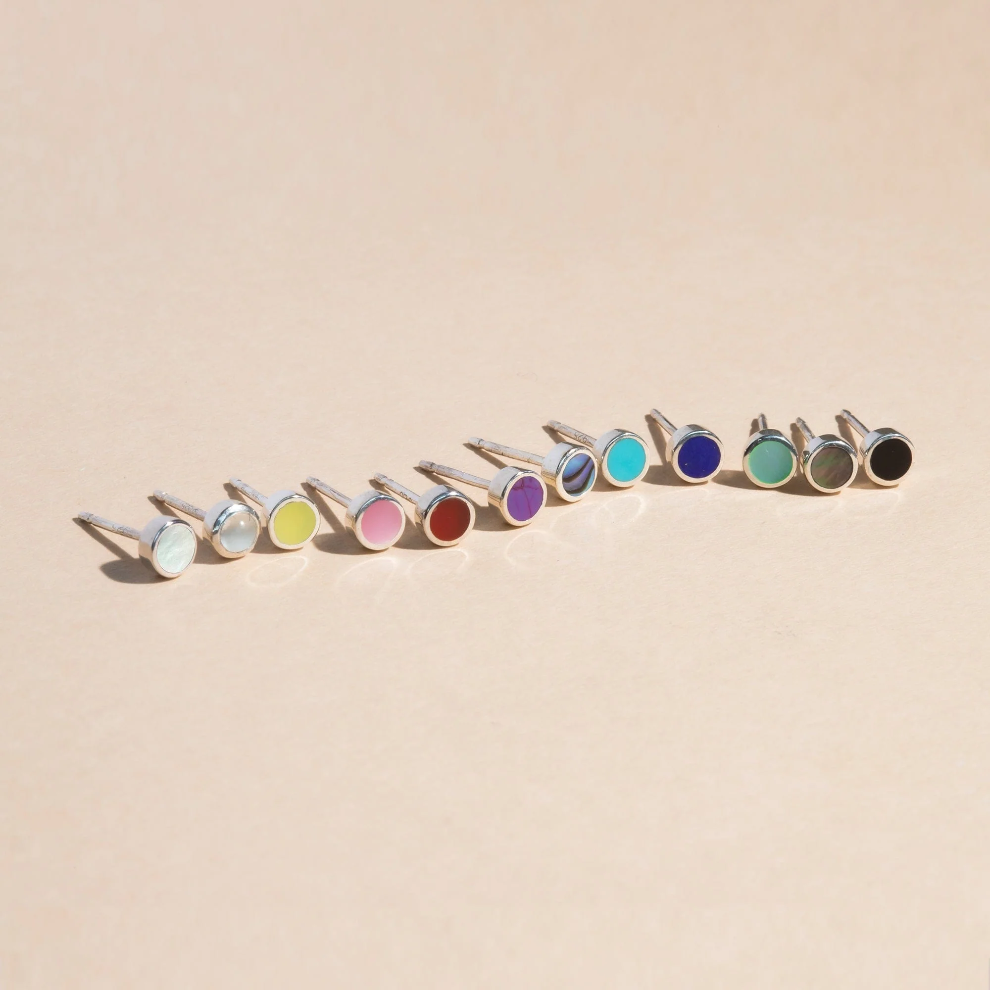 Belle Mini Studs with Stone - Image 3