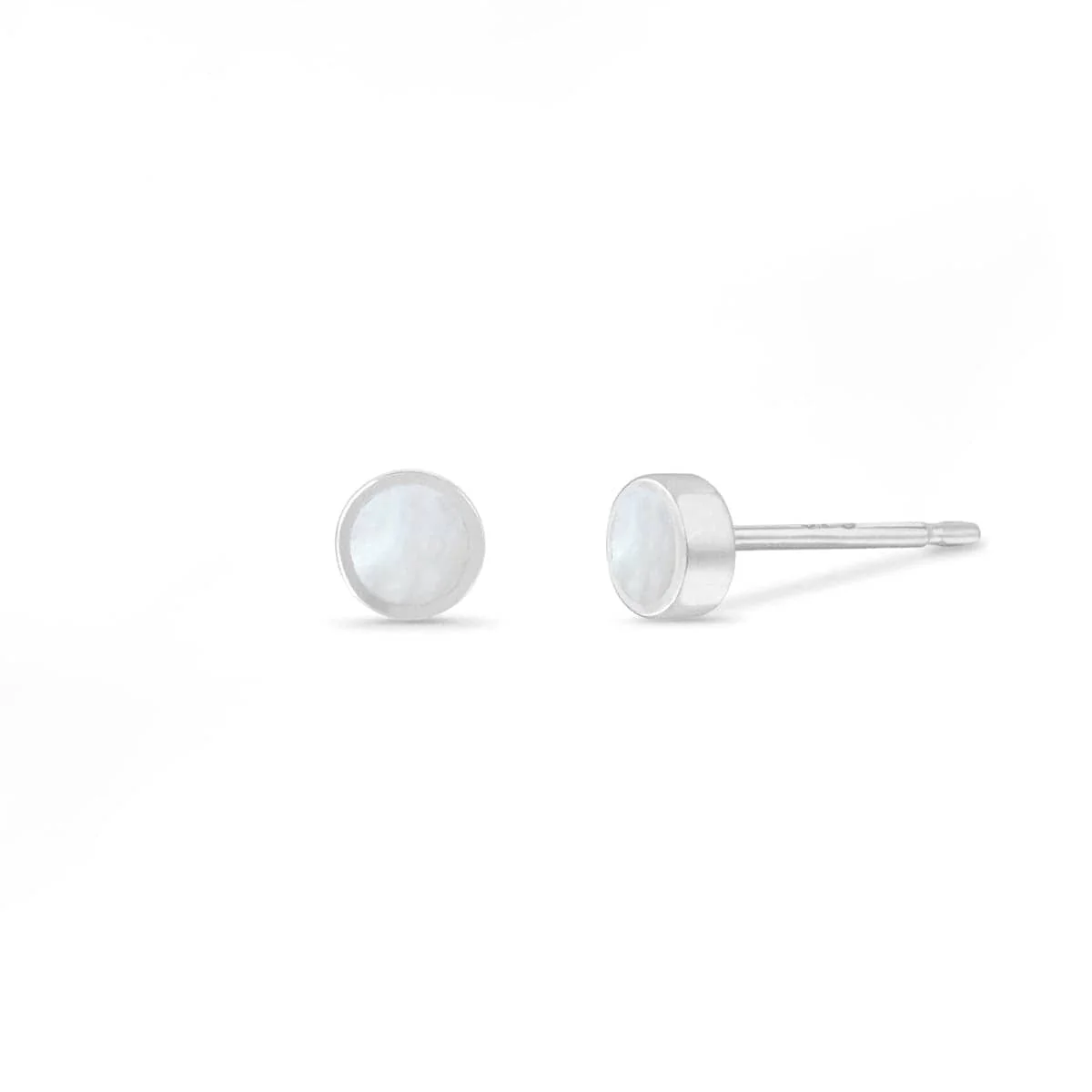 Belle Mini Studs with Stone - Image 4