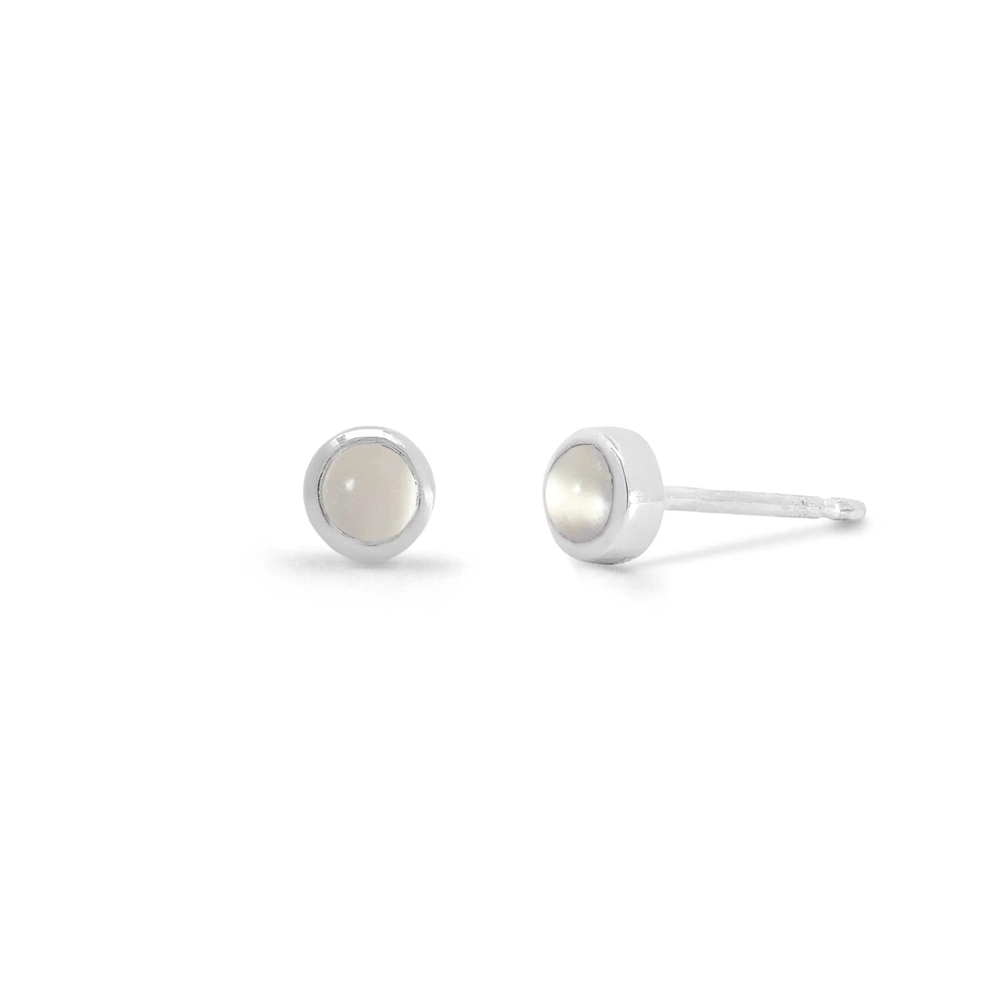 Belle Mini Studs with Stone - Image 6