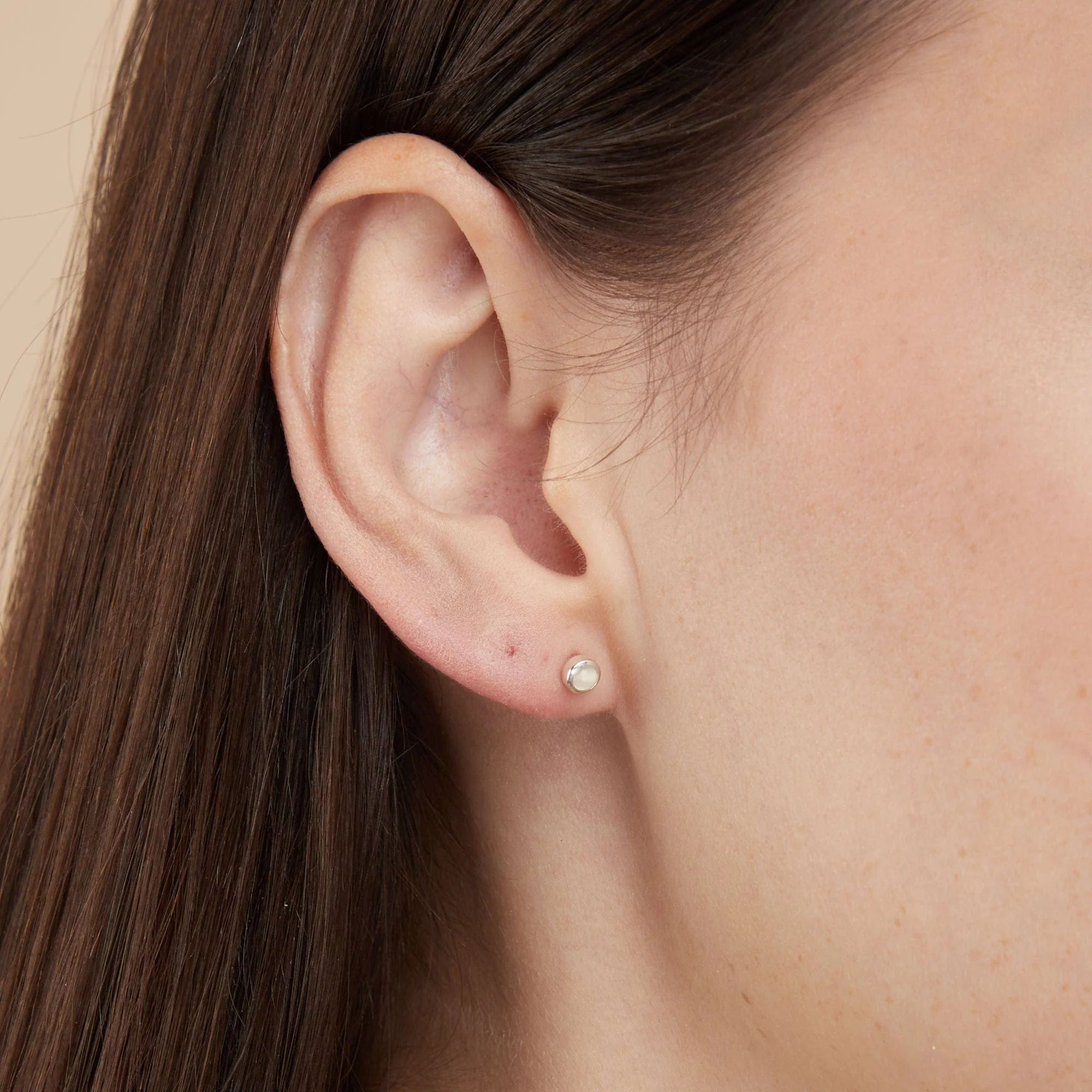 Belle Mini Studs with Stone - Image 7