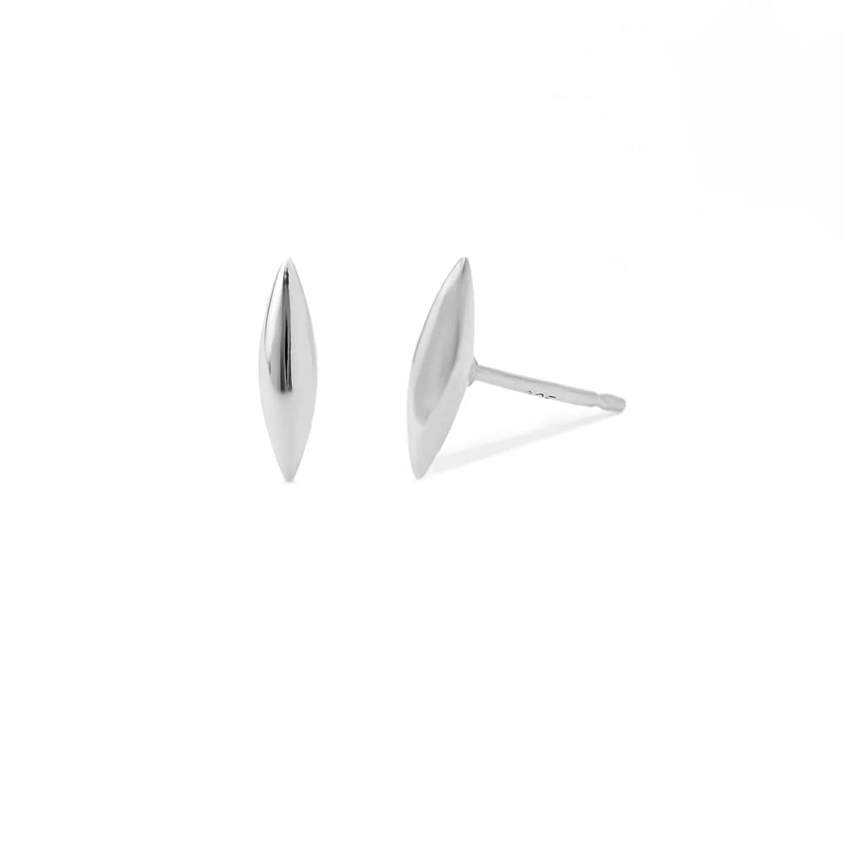 Belle Rounded Earrings Studs
