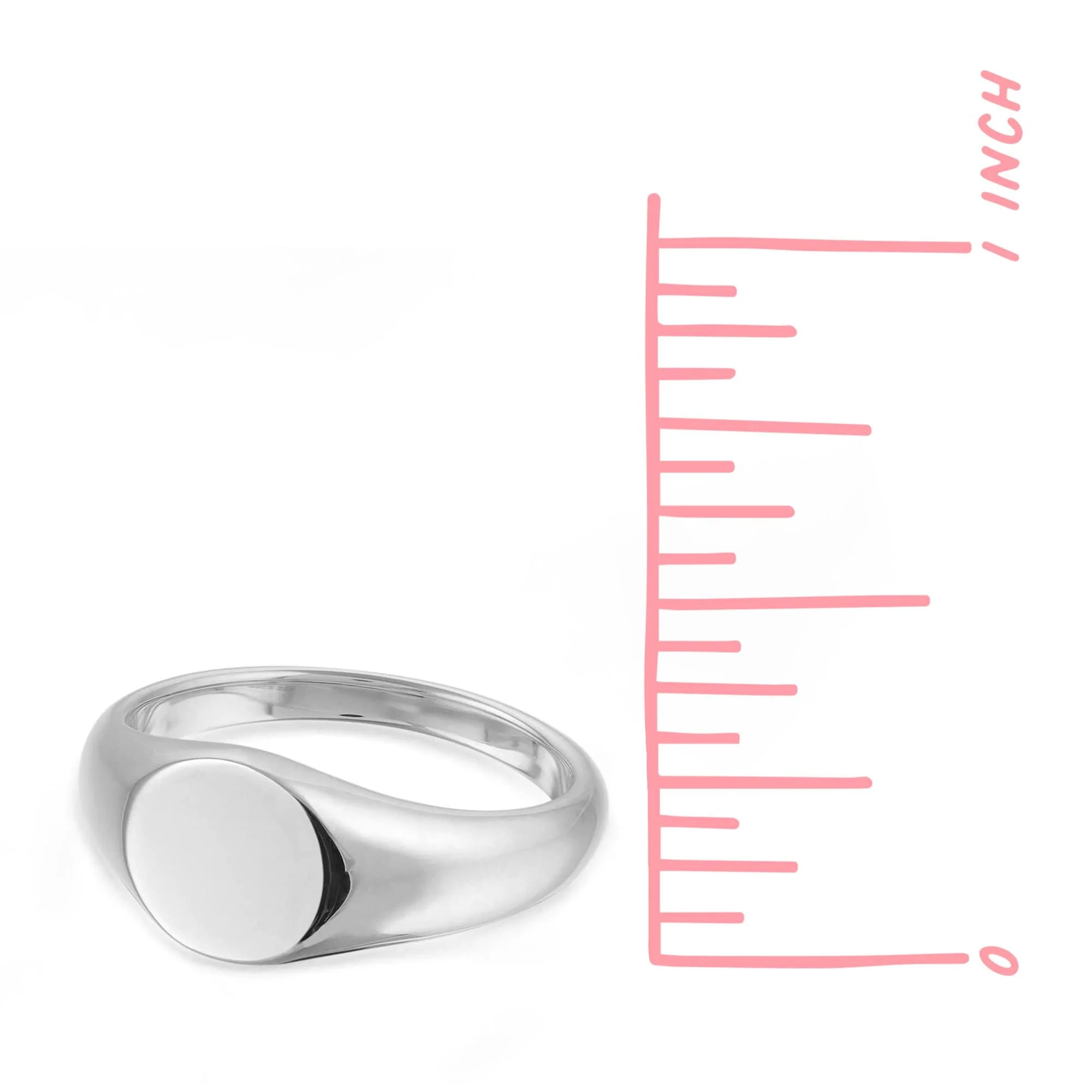 Belle Signet Small Ring - Image 3