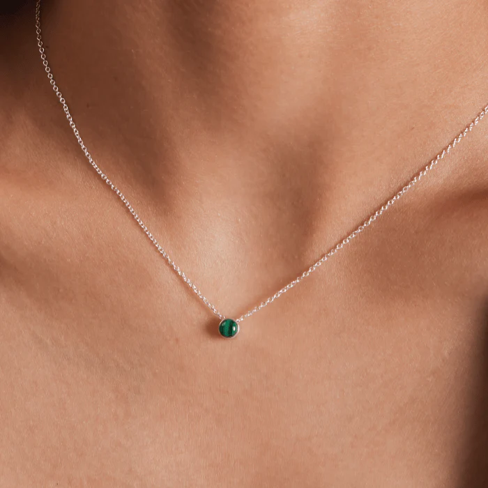 Belle Solo Birthstone Pendant Necklace - Image 10