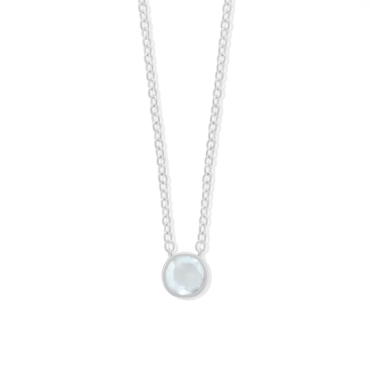 Belle Solo Birthstone Pendant Necklace - Image 11