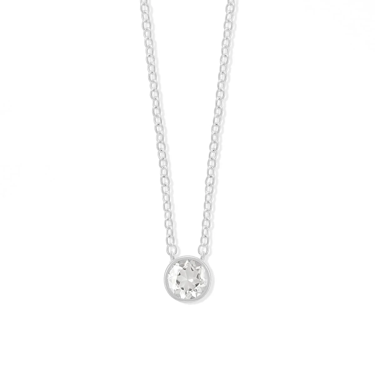 Belle Solo Birthstone Pendant Necklace - Image 13