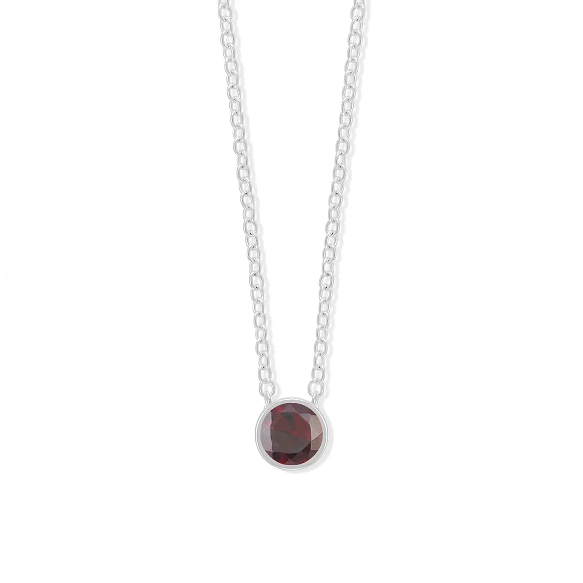 Belle Solo Birthstone Pendant Necklace - Image 15