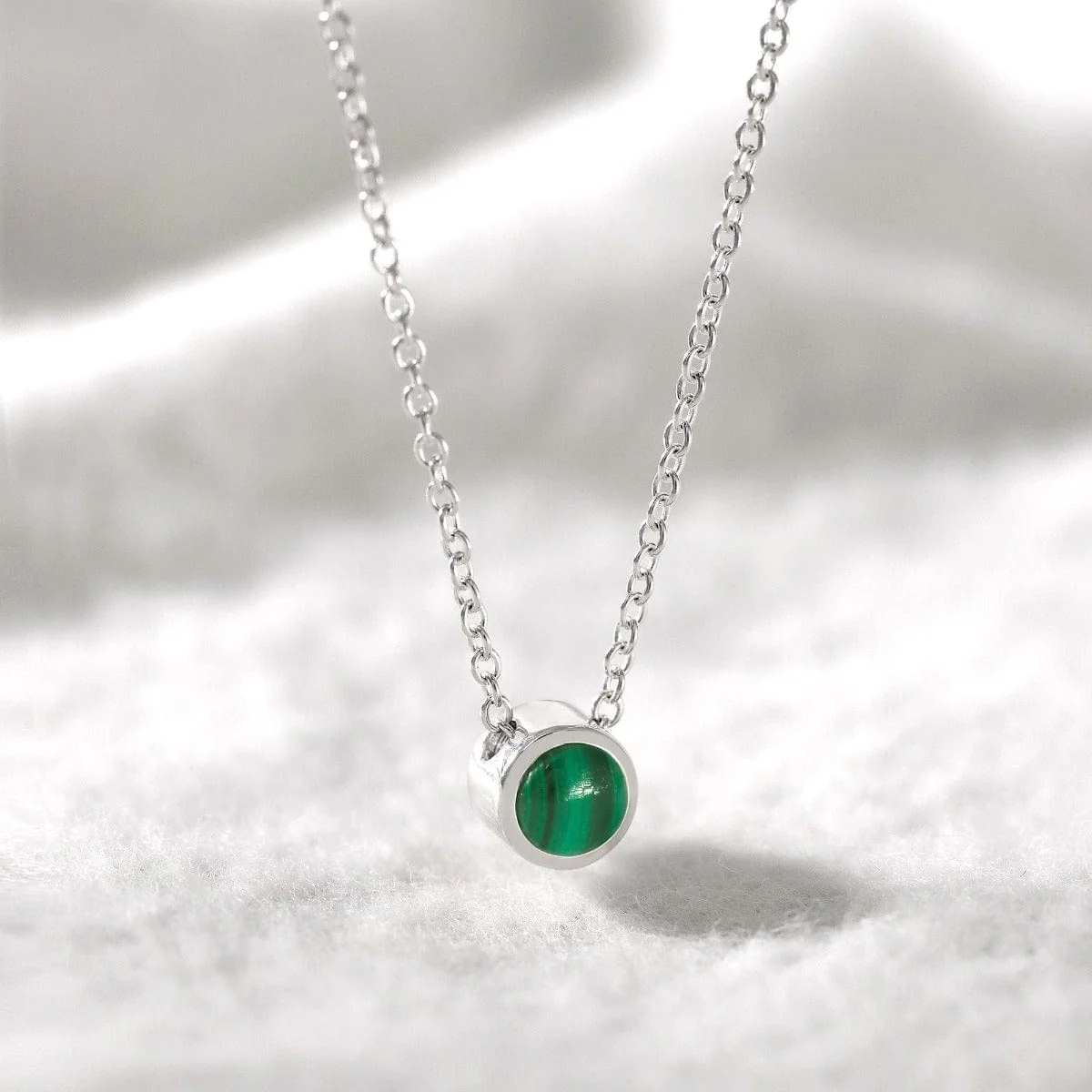 Belle Solo Birthstone Pendant Necklace - Image 18