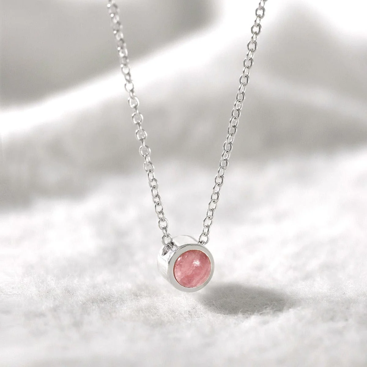 Belle Solo Birthstone Pendant Necklace - Image 20
