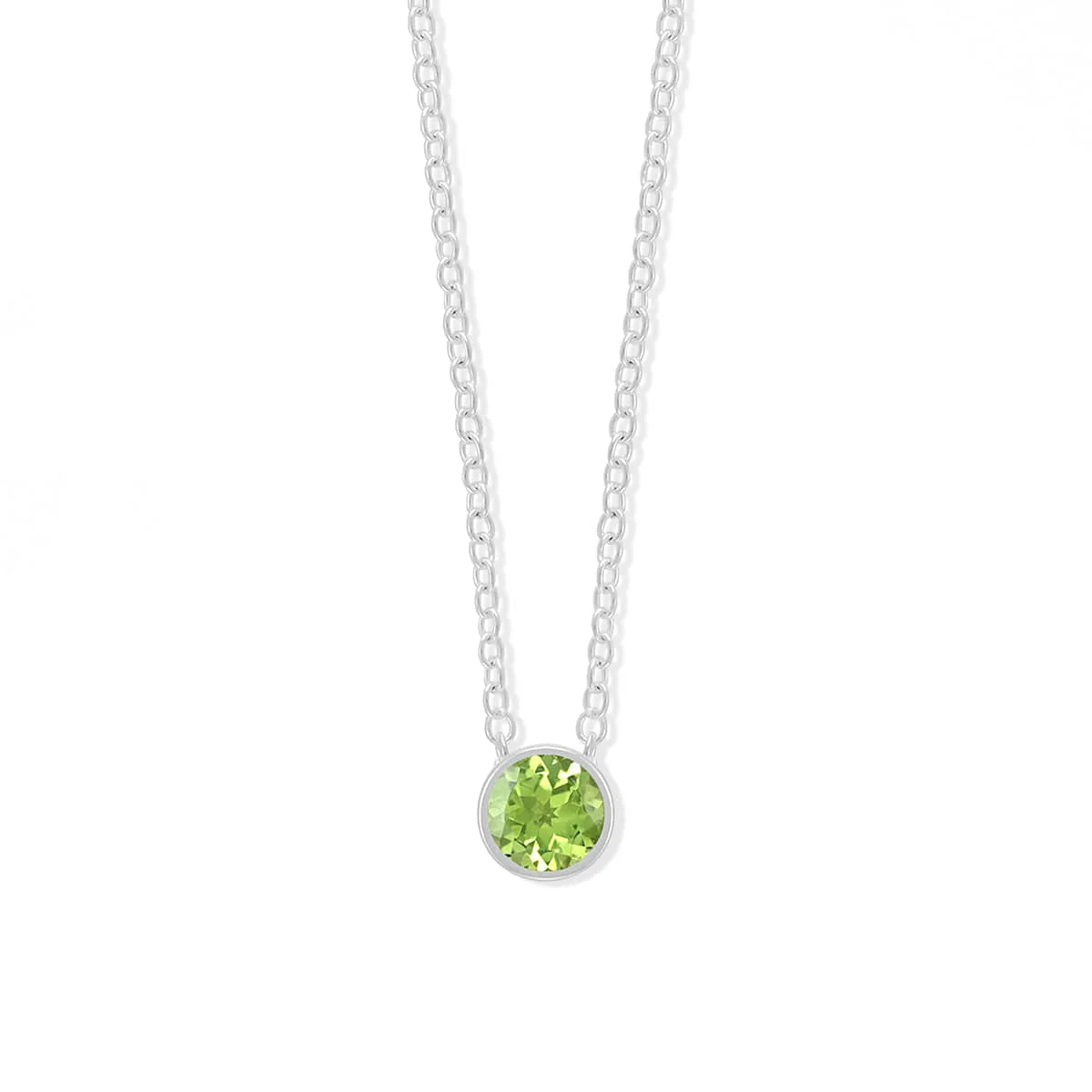 Belle Solo Birthstone Pendant Necklace - Image 21