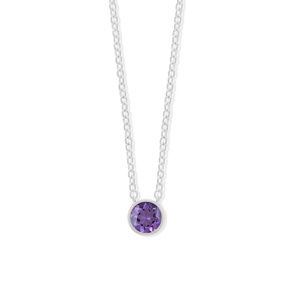 Belle Solo Birthstone Pendant Necklace - Image 23