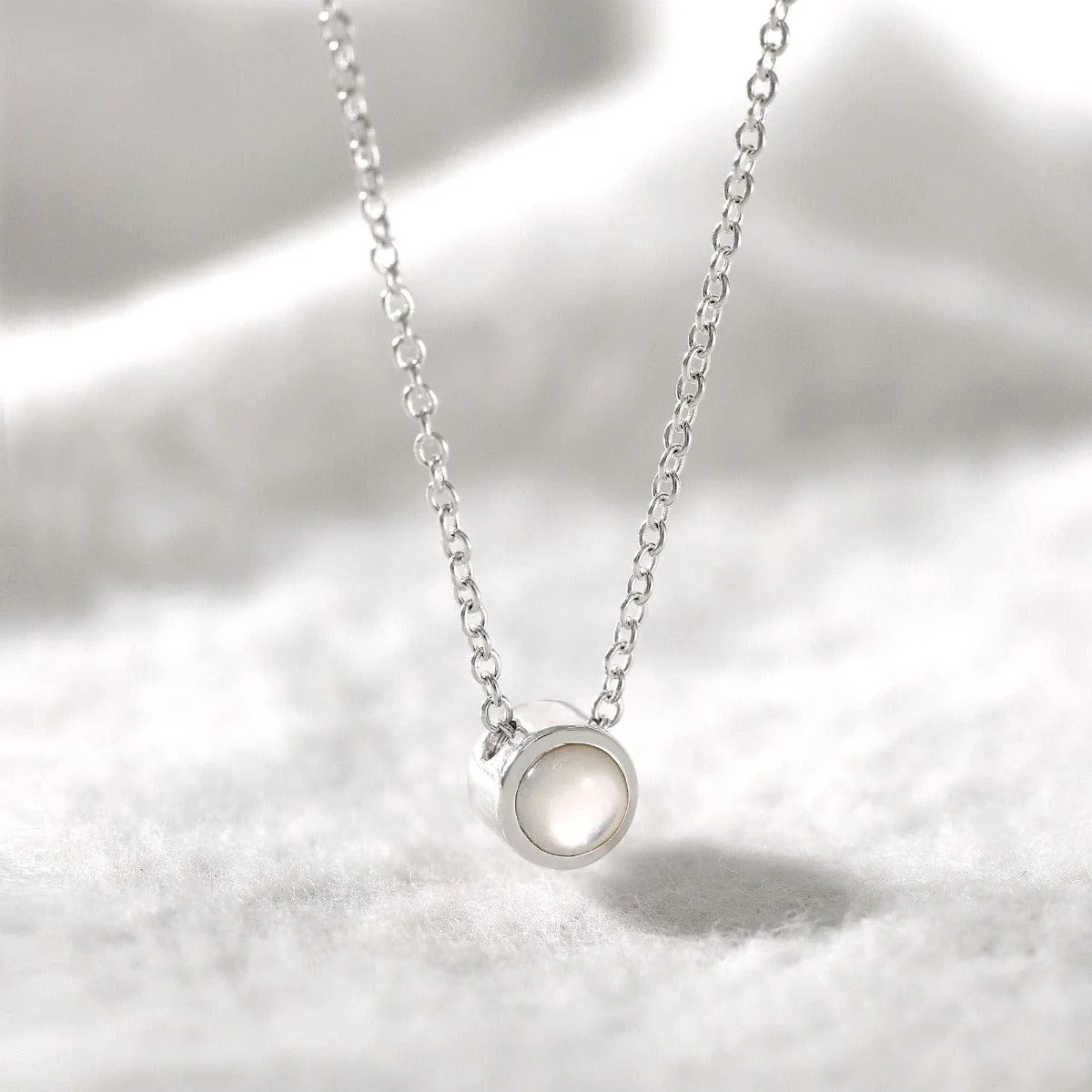 Belle Solo Birthstone Pendant Necklace - Image 30