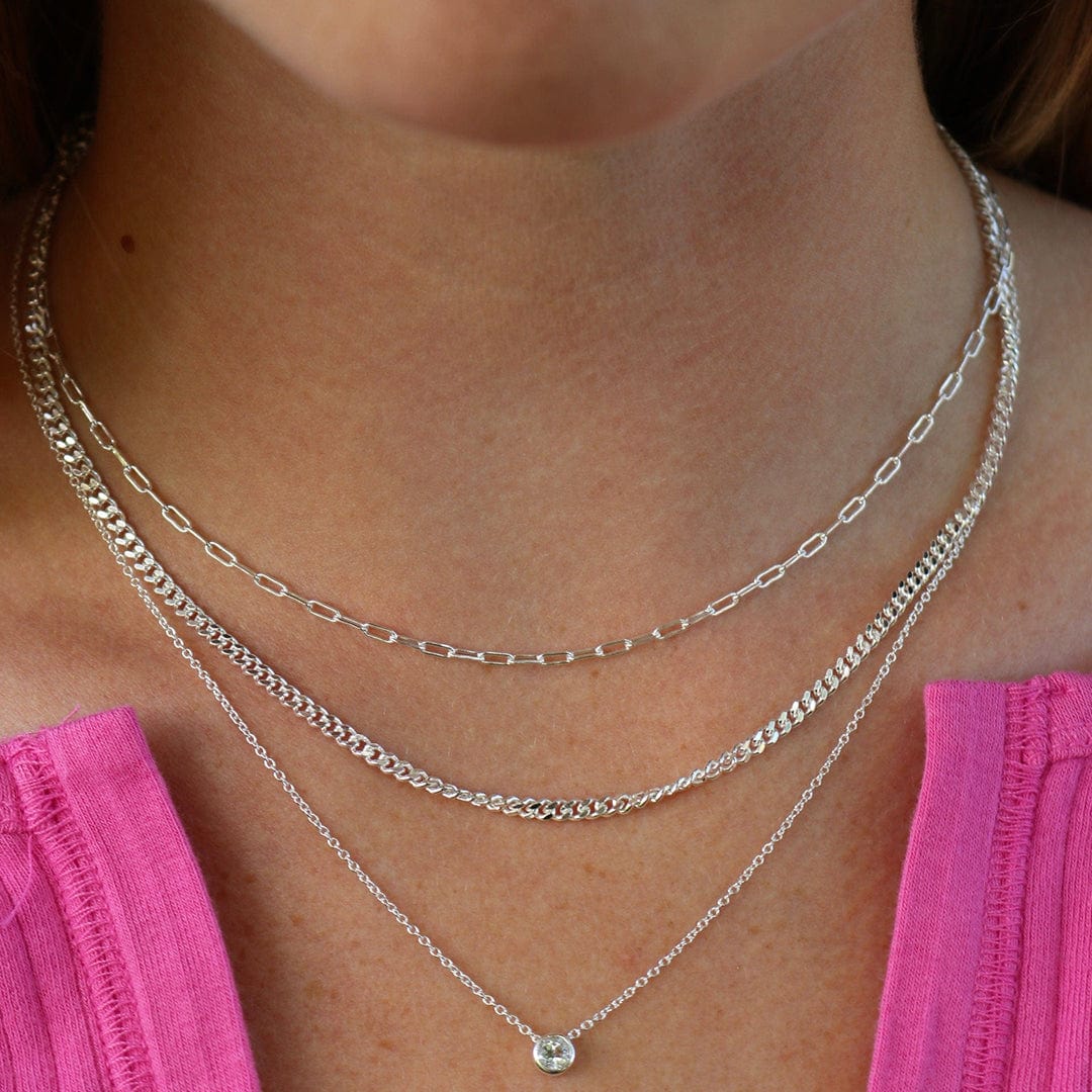 Belle Solo Birthstone Pendant Necklace - Image 5