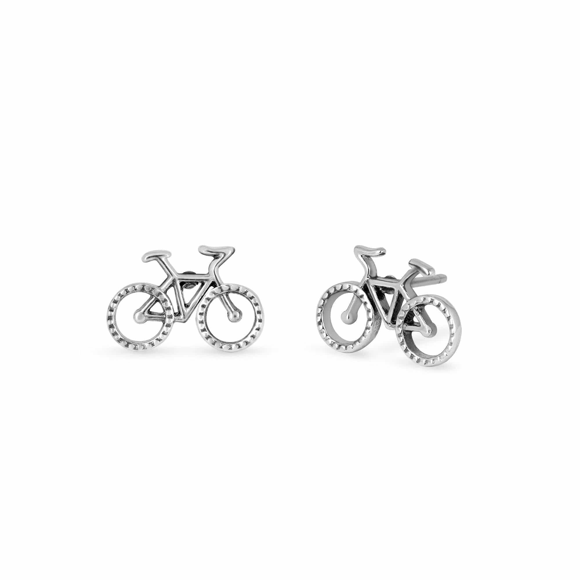 Bicycle Stud Earrings