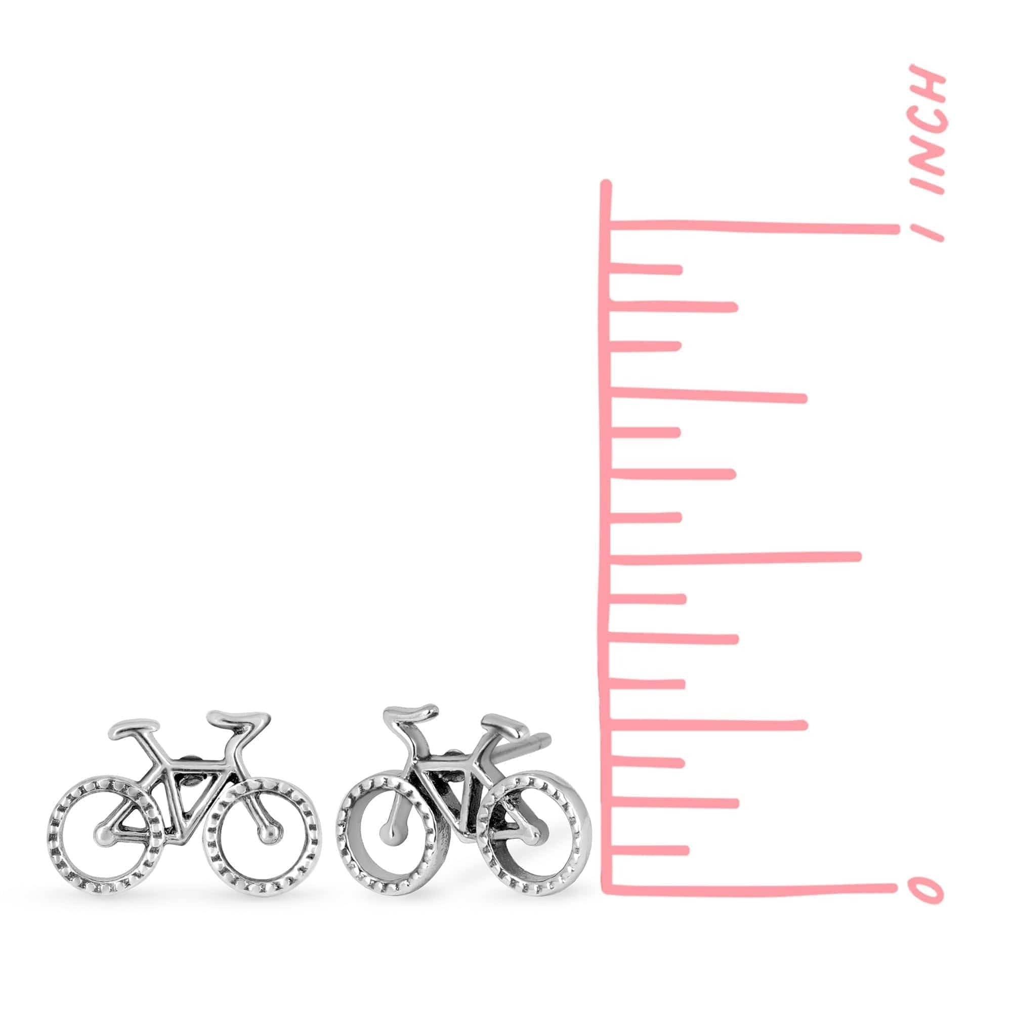 Bicycle Stud Earrings - Image 7